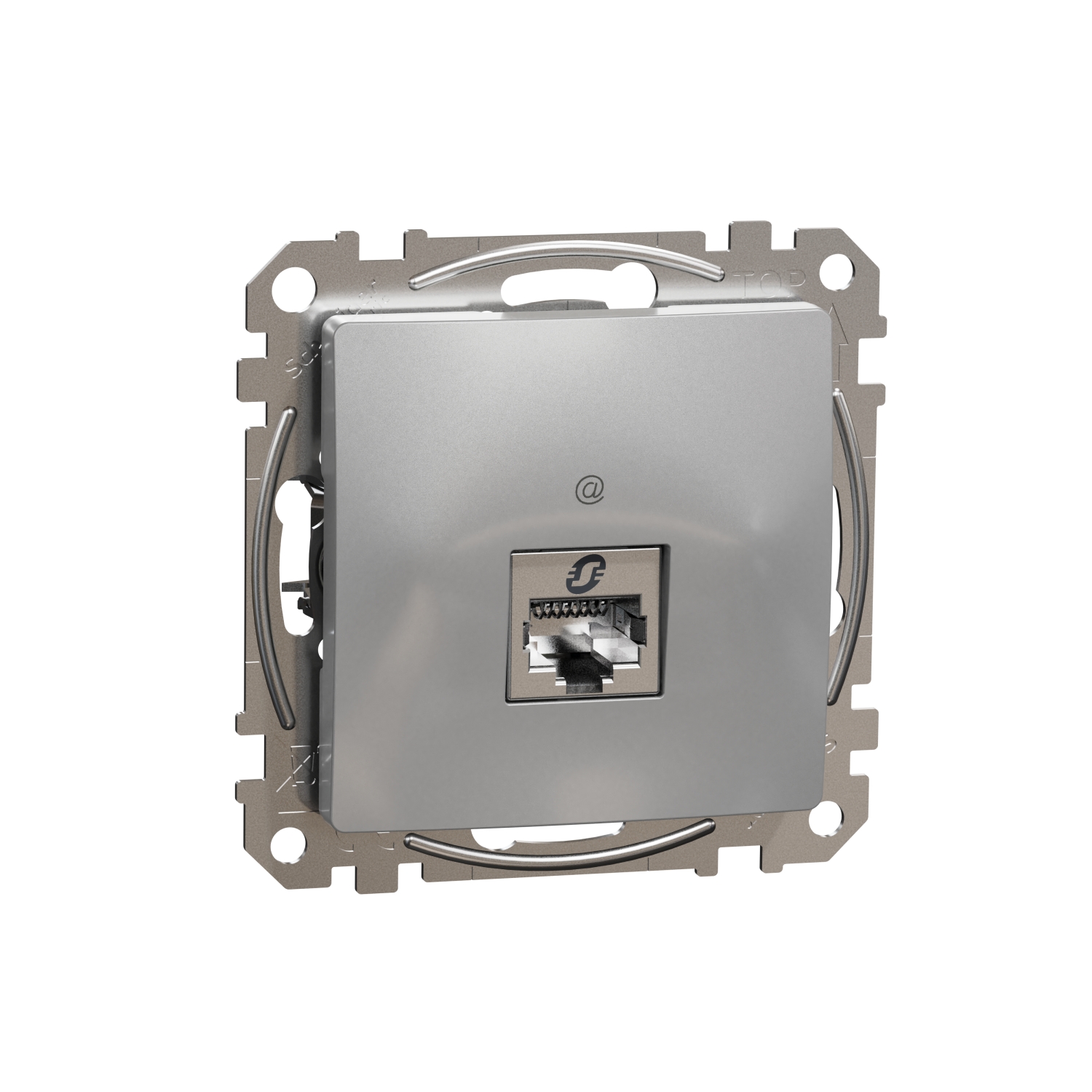 SCHNEIDER ELECTRIC SDD113461S ИЗХОД ЗА ДАННИ CAT 6 STP, SEDNA DESIGN & ELEMENTS, RJ45, АЛУМИНИЙ