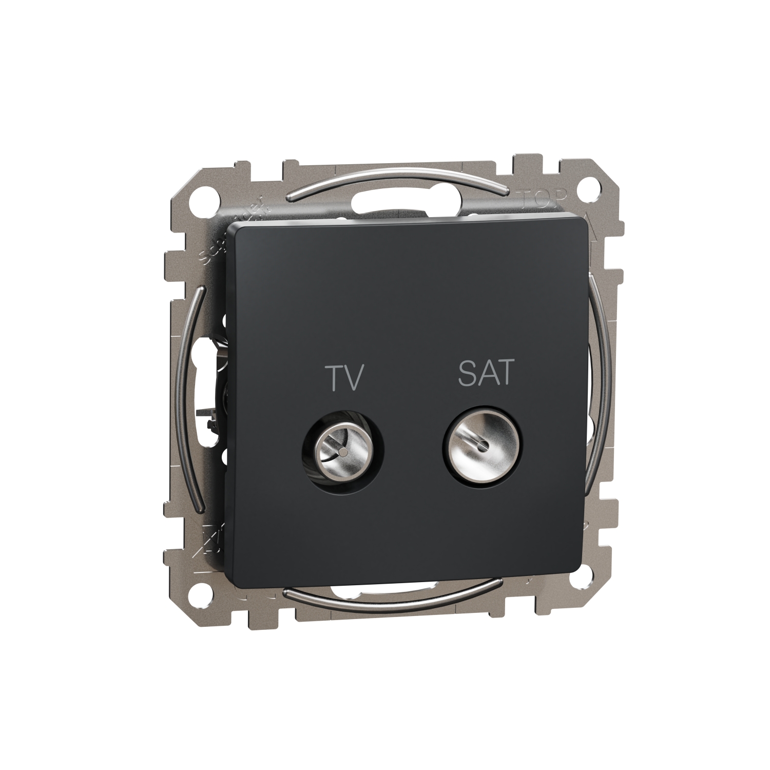 SCHNEIDER ELECTRIC SDD114478S TV/SAT МЕЖДИНЕН ИЗХОД 10DB, SEDNA, АНТРАЦИТ