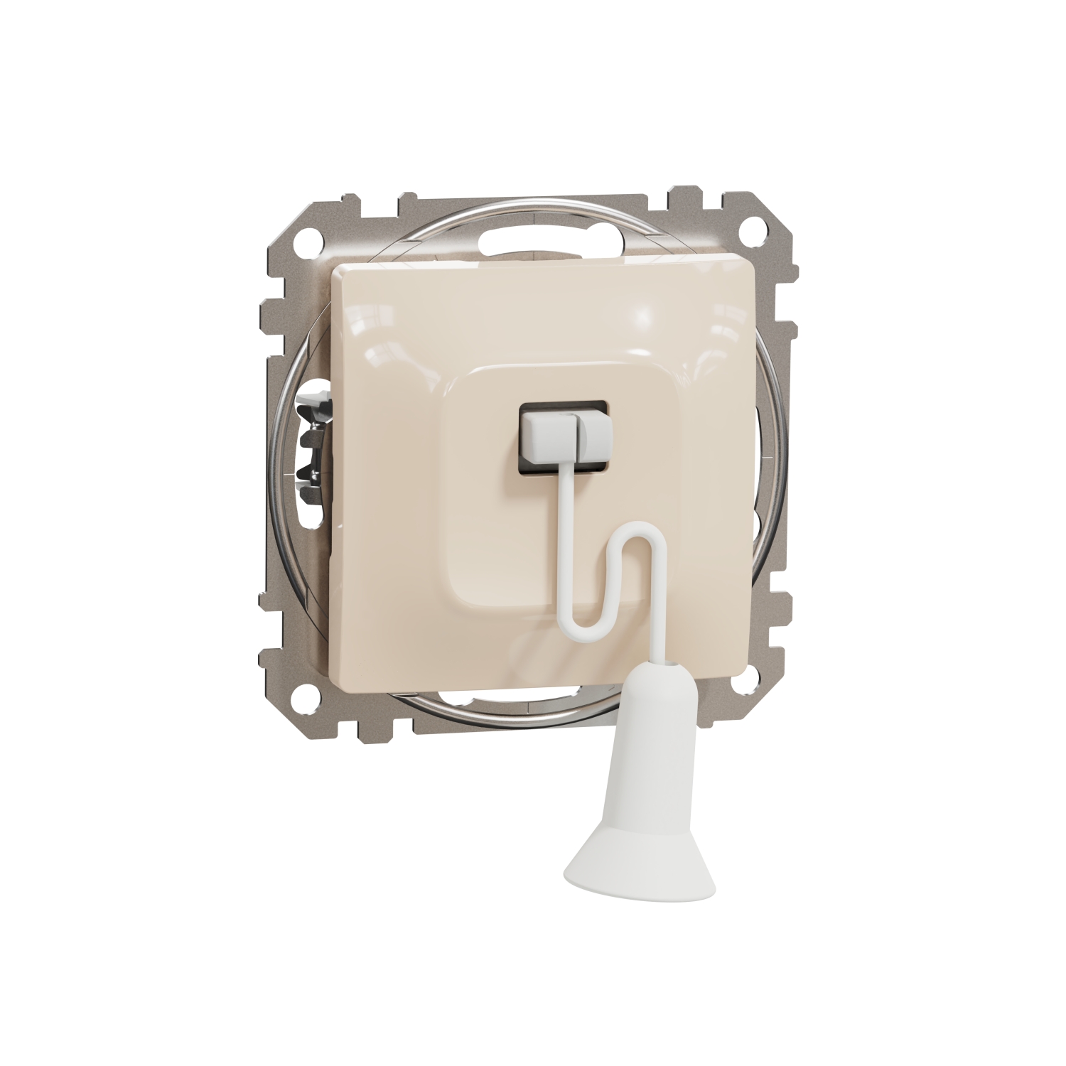 SCHNEIDER ELECTRIC SDD112122 SEDNA DESIGN & ELEMENTS, ПАНИК БУТОН 10A, КРЕМ