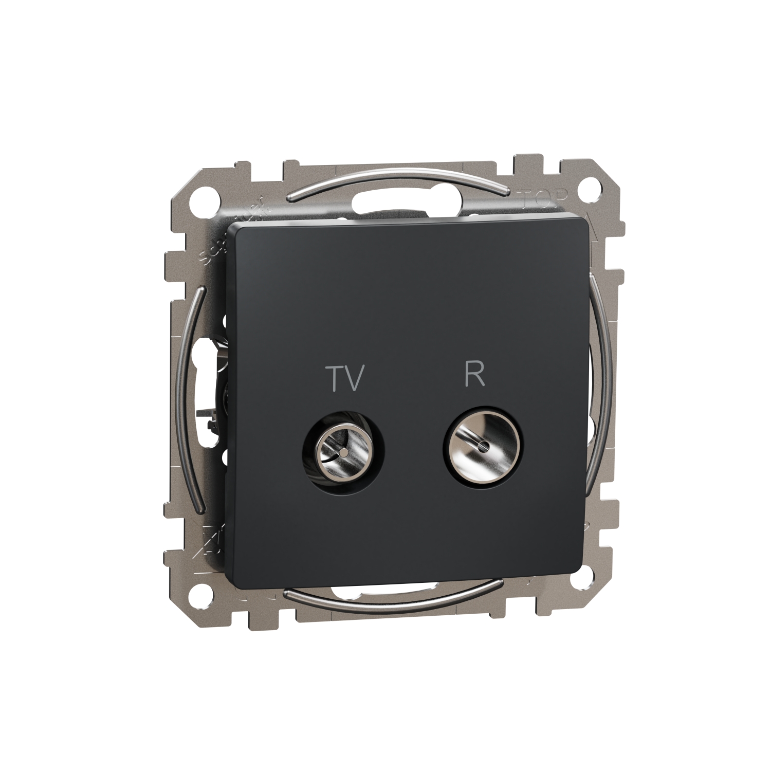 SCHNEIDER ELECTRIC SDD114474R TV/R КОНЕКТОР 7DB, SEDNA, АНТРАЦИТ