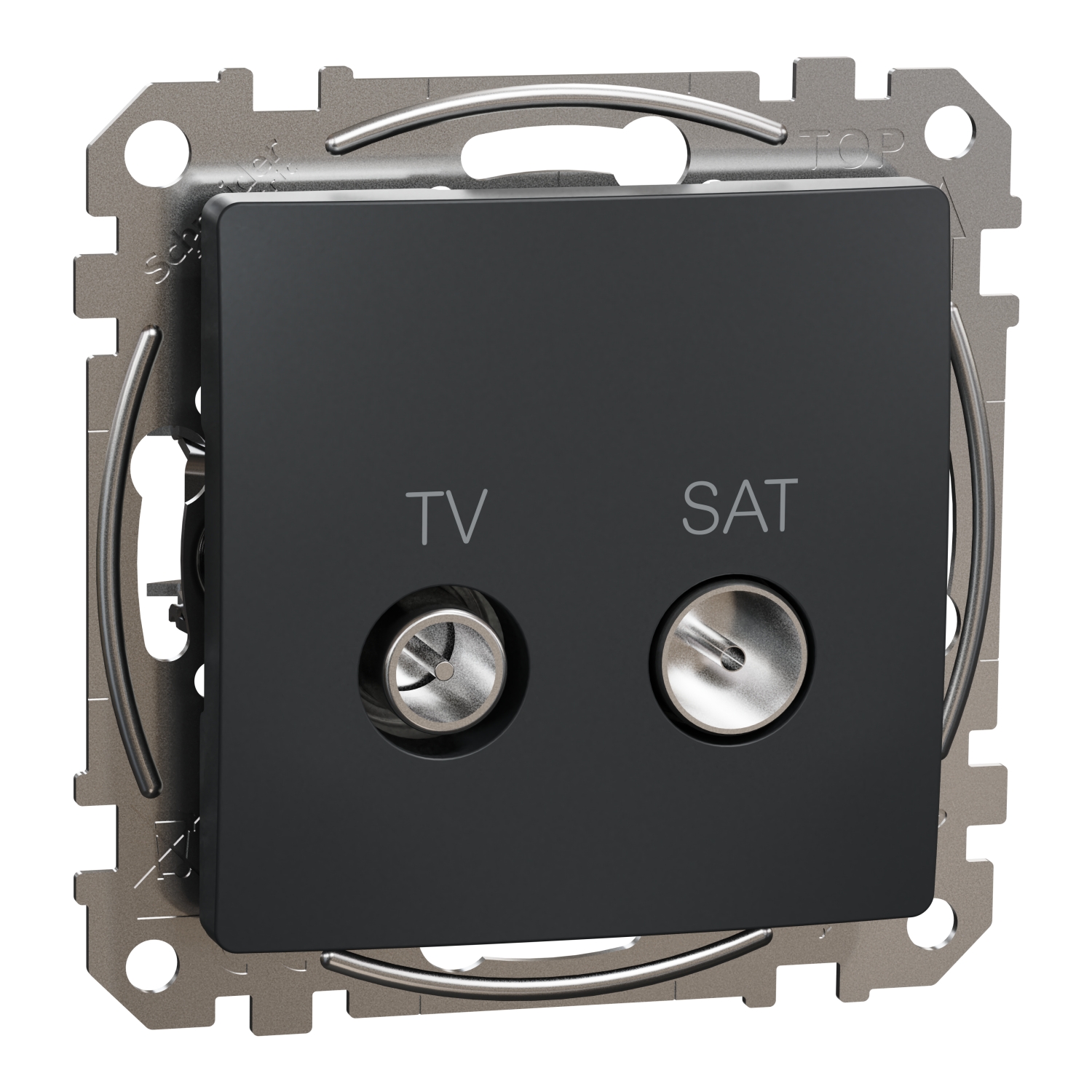 SCHNEIDER ELECTRIC SDD114474S TV/SAT РОЗЕТКА 7DB, SEDNA, АНТРАЦИТ