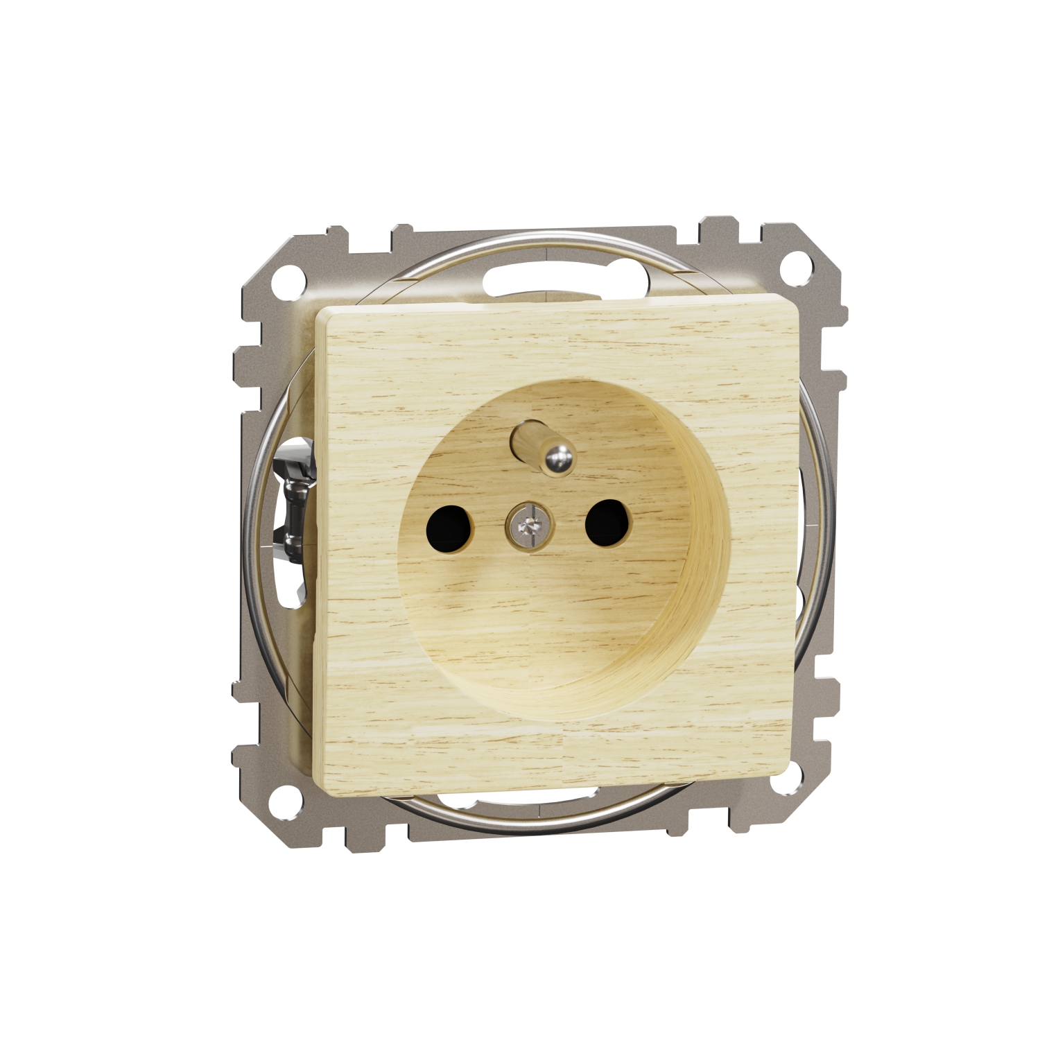 SCHNEIDER ELECTRIC SDD180012 SEDNA DESIGN & ELEMENTS, КОНТАКТ ФРЕНСКИ СТАНДАРТ, БРЕЗА