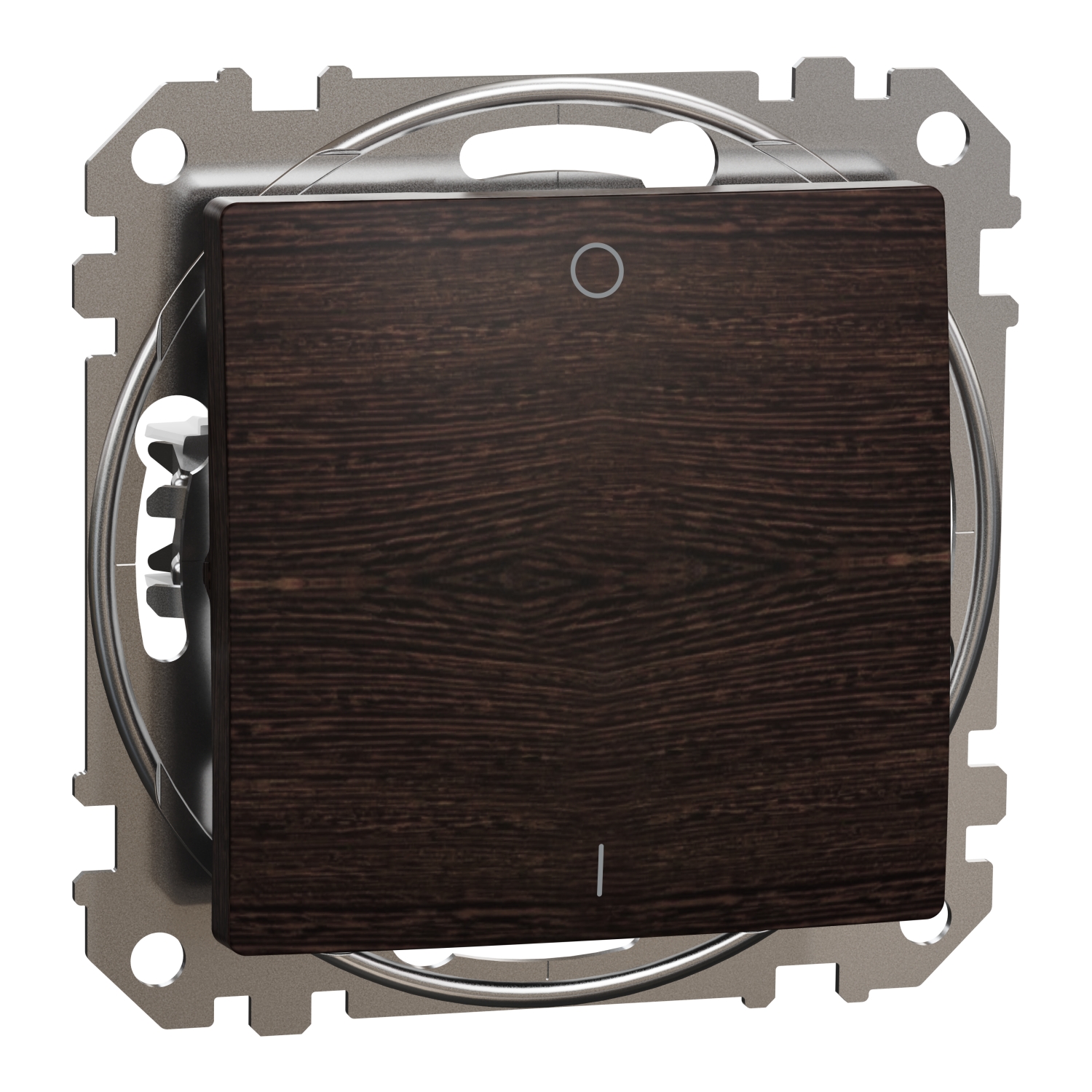 SCHNEIDER ELECTRIC SDD181102 SEDNA DESIGN & ELEMENTS, ДВУПОЛЮСЕН КЛЮЧ 10AX, ВЕНГЕ