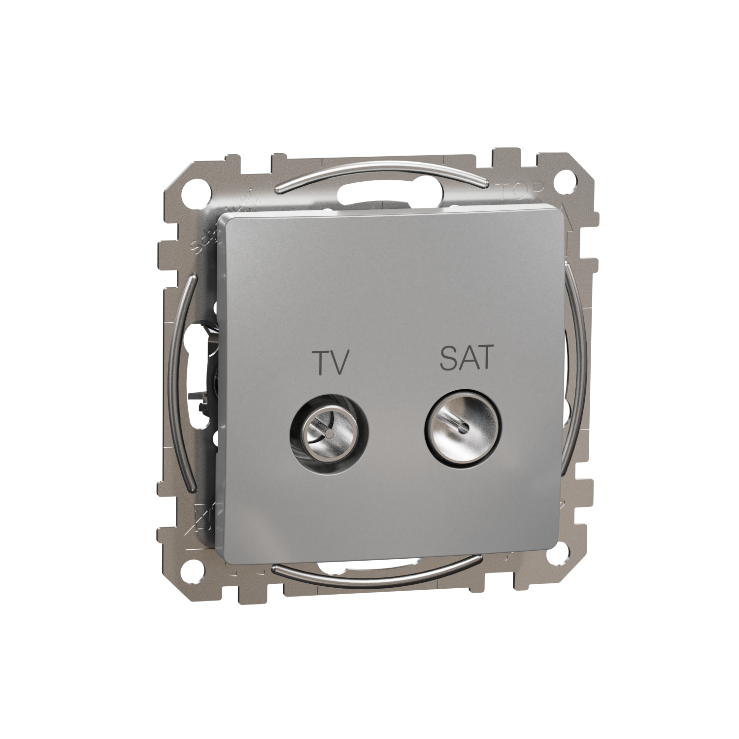SCHNEIDER ELECTRIC SDD113478S TV/SAT МЕЖДИНЕН ИЗХОД 10DB, SEDNA, АЛУМИНИЙ