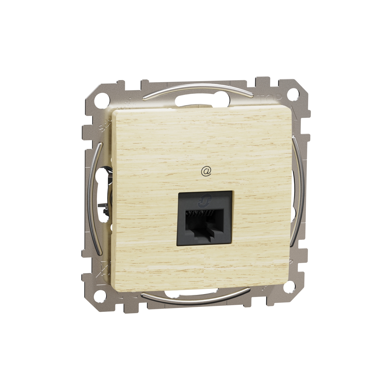 SCHNEIDER ELECTRIC SDD180466 ИЗХОД ЗА ДАННИ CAT 6 UTP, SEDNA DESIGN & ELEMENTS, RJ45, БРЕЗА