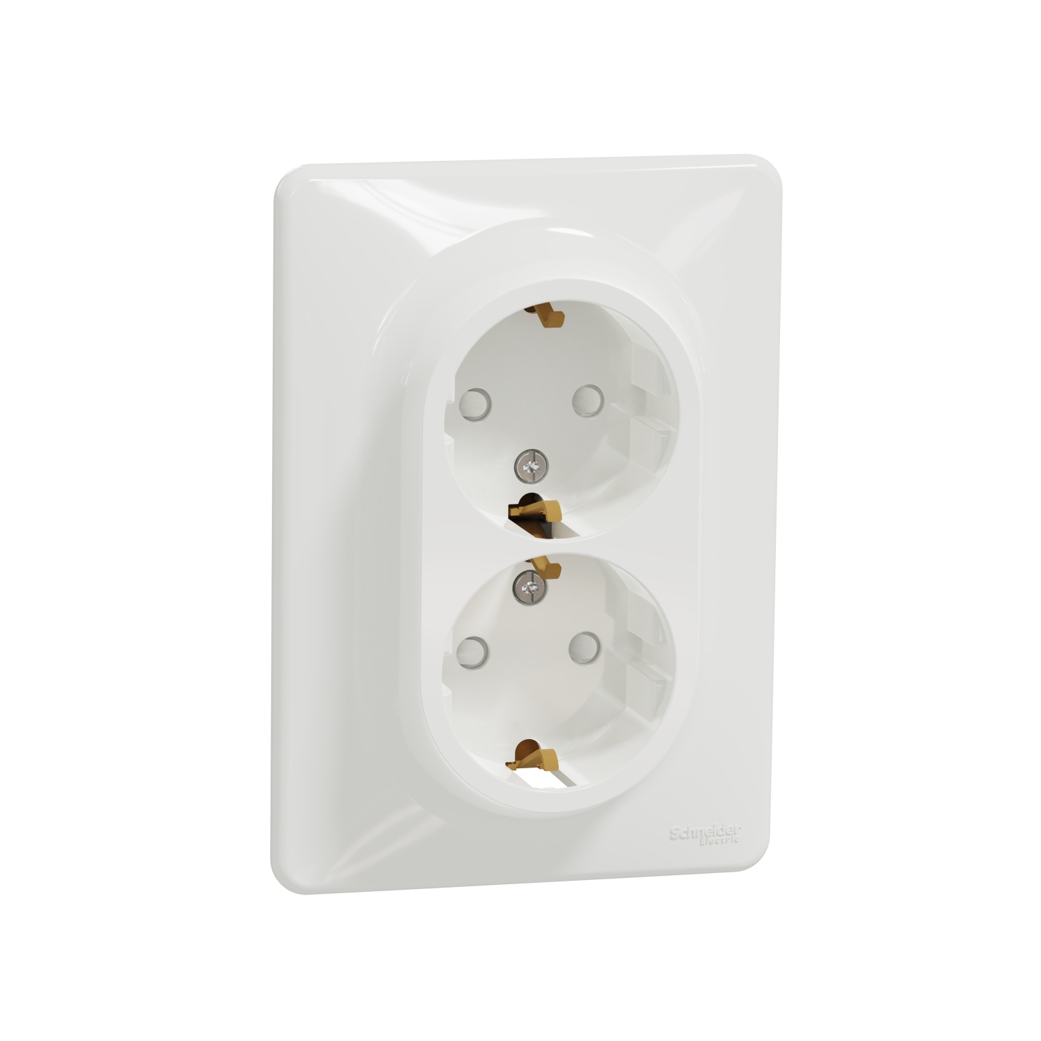 SCHNEIDER ELECTRIC SDD311221 SEDNA DESIGN & ELEMENTS, КОНТАКТ ШУКО, БЯЛ