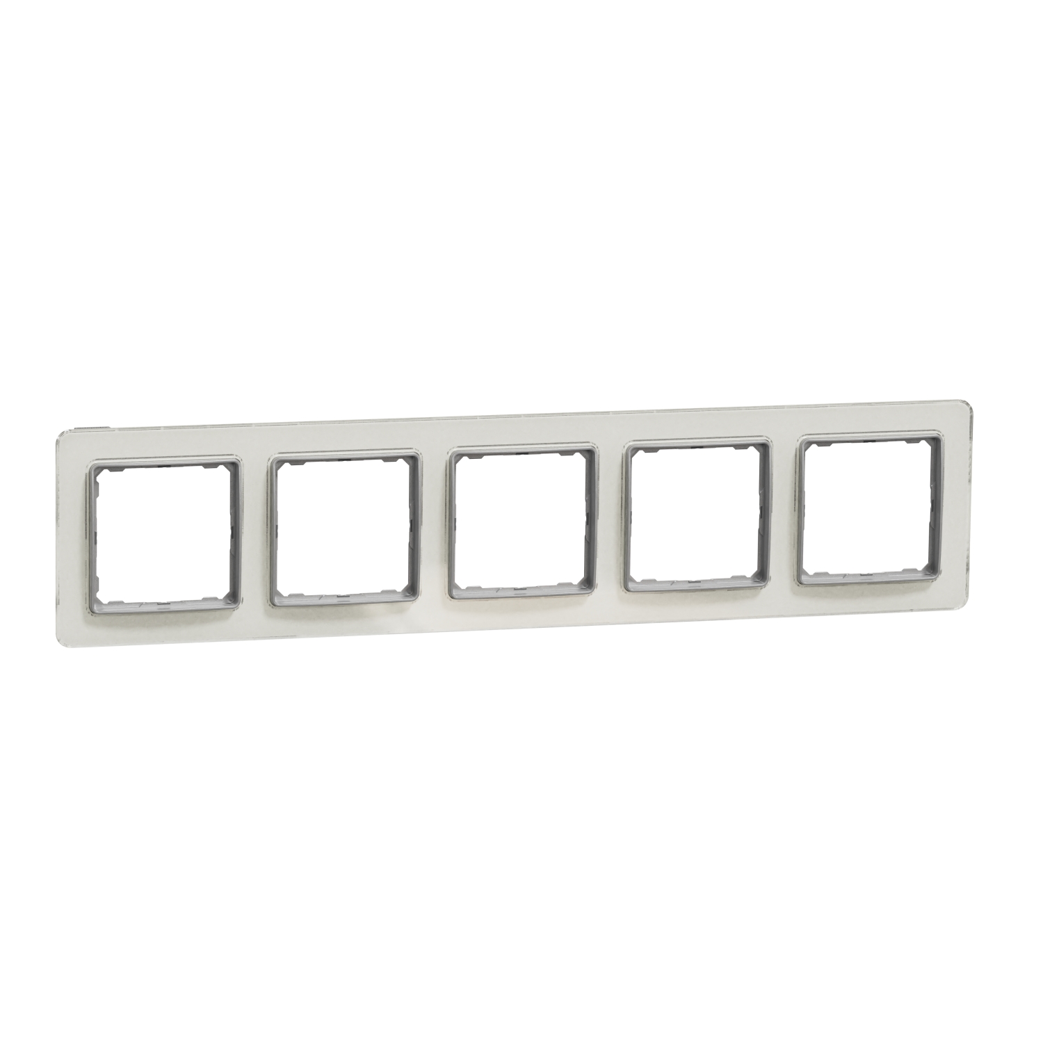 SCHNEIDER ELECTRIC SDD360805 SEDNA DESIGN & ELEMENTS, РАМКА 5 МОДУЛА, СТЪКЛО