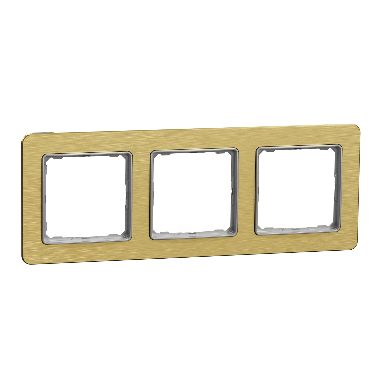 SCHNEIDER ELECTRIC SDD371803 SEDNA DESIGN & ELEMENTS, РАМКА 3 МОДУЛА, ДРАСКАН БРОНЗ