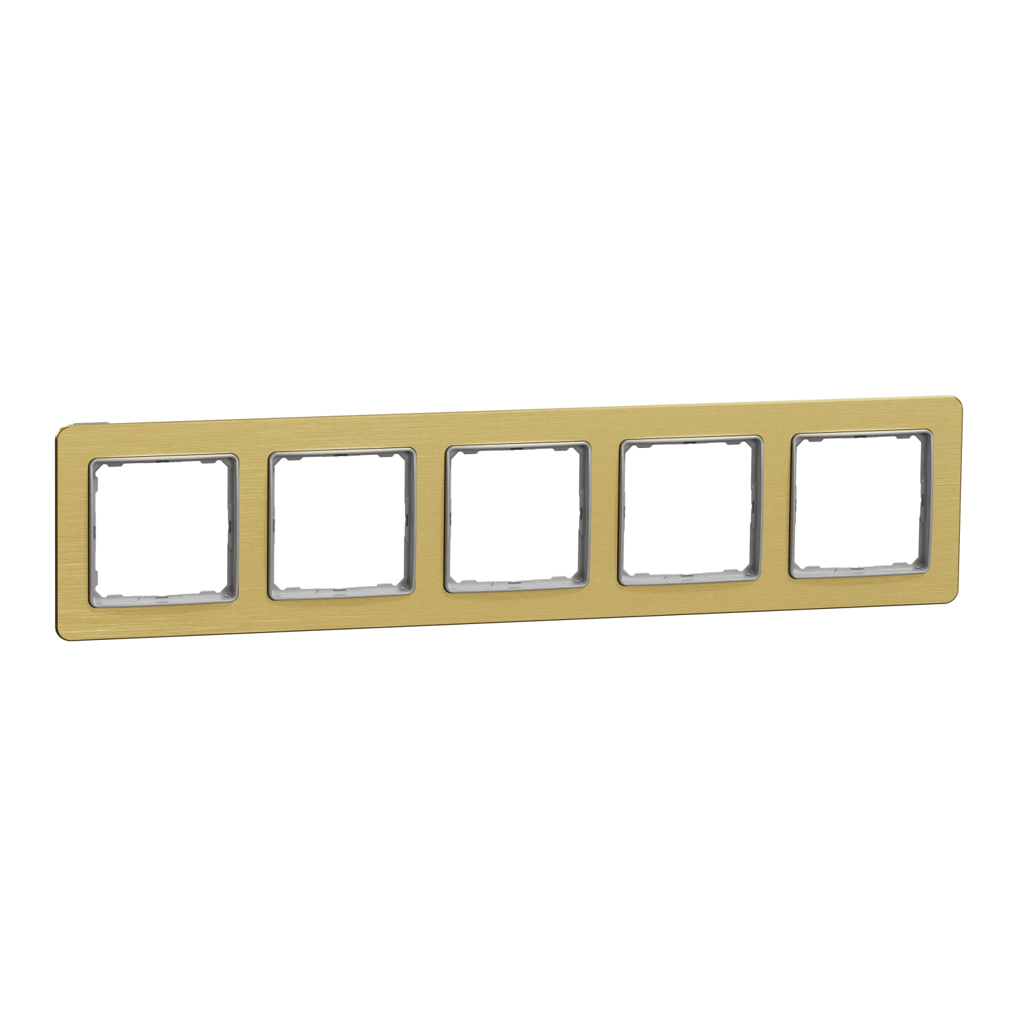 SCHNEIDER ELECTRIC SDD371805 SEDNA DESIGN & ELEMENTS, РАМКА 5 МОДУЛА, ДРАСКАН БРОНЗ