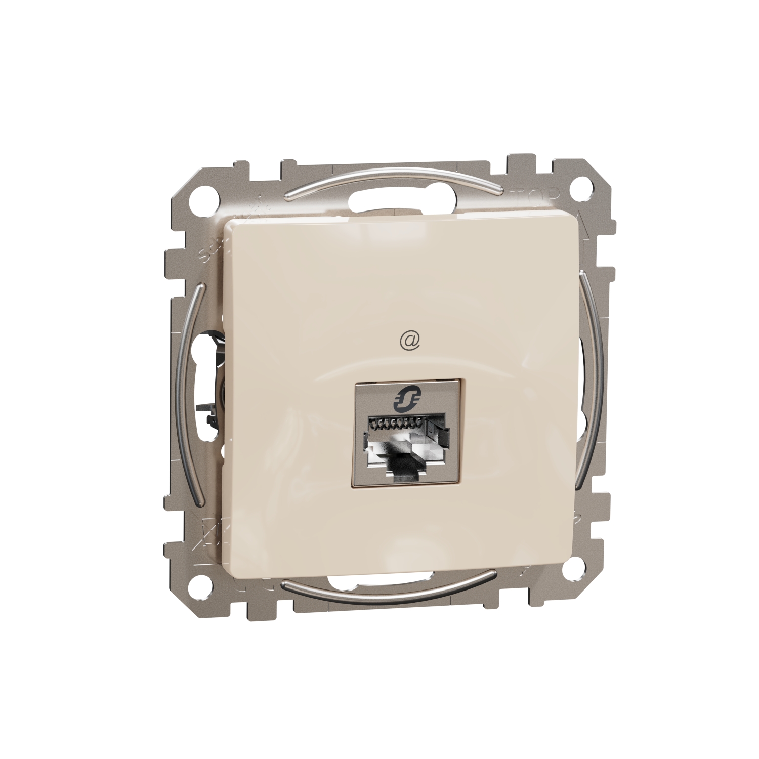 SCHNEIDER ELECTRIC SDD112466S ИЗХОД ЗА ДАННИ CAT 6A STP, SEDNA DESIGN & ELEMENTS, RJ45, КРЕМ