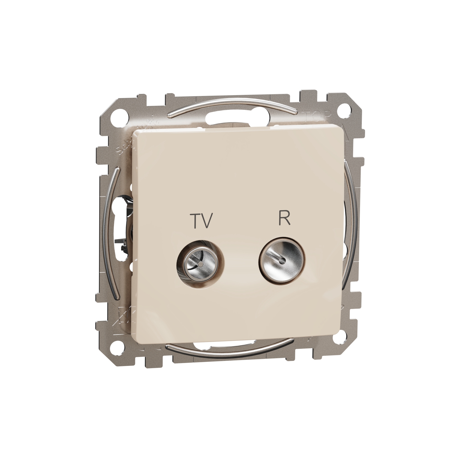 SCHNEIDER ELECTRIC SDD112478R TV/R МЕЖДИНЕН ИЗХОД 10DB, SEDNA, КРЕМ