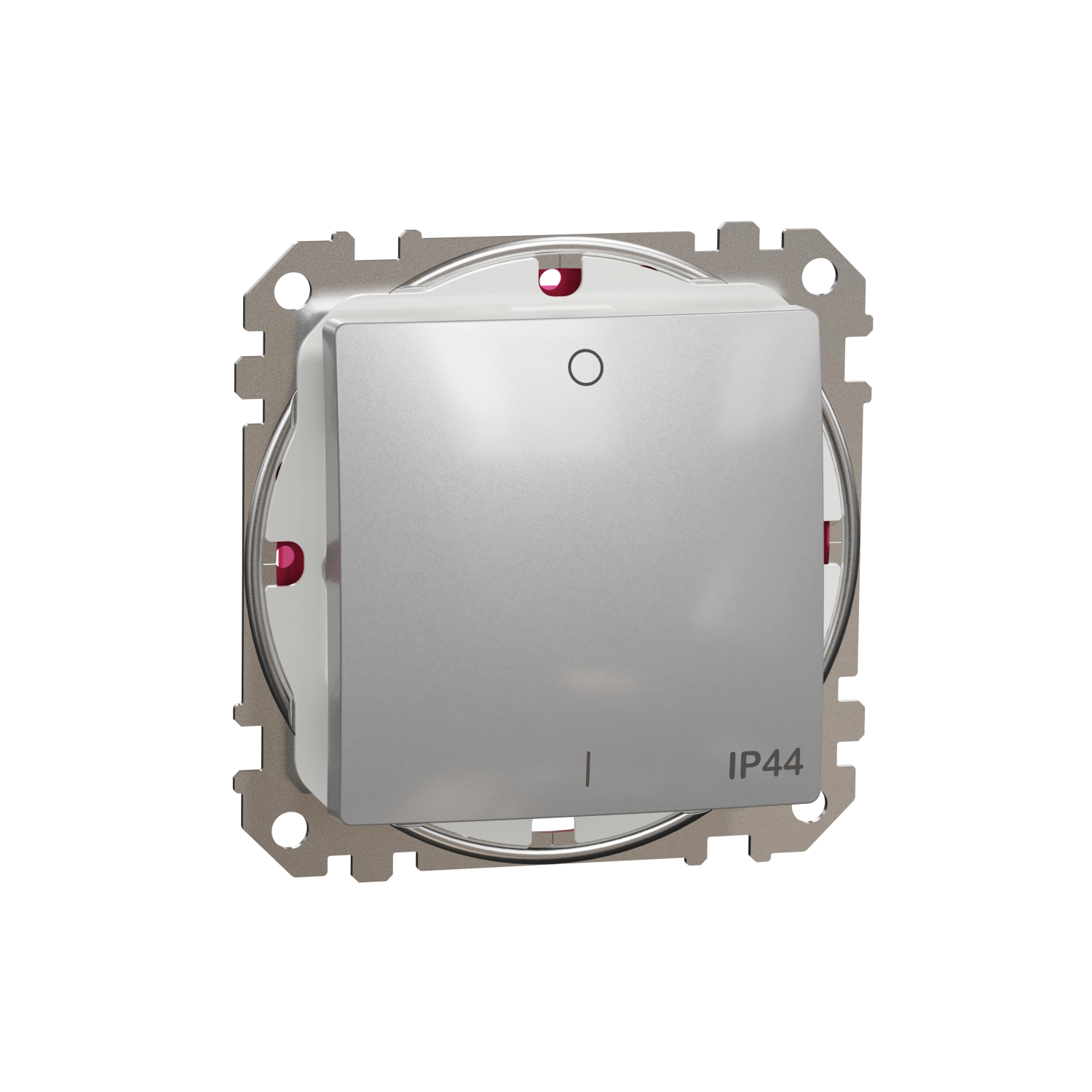 SCHNEIDER ELECTRIC SDD213102 SEDNA DESIGN & ELEMENTS, ДВУПОЛЮСЕН КЛЮЧ 10AX, АЛУМИНИЙ