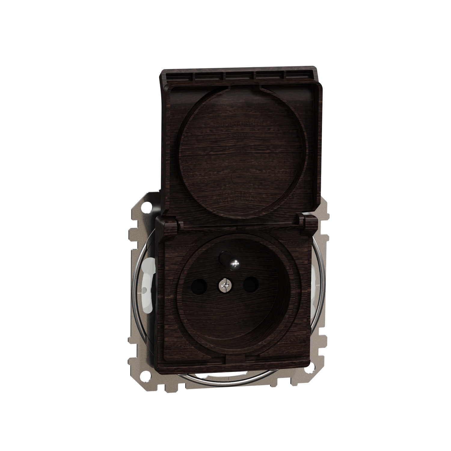 SCHNEIDER ELECTRIC SDD281013 SEDNA DESIGN & ELEMENTS, КОНТАКТ ФРЕНСКИ СТАНДАРТ С КАПАК, ВЕНГЕ