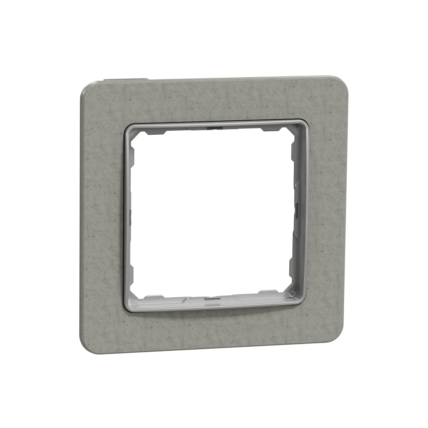 SCHNEIDER ELECTRIC SDD390801 SEDNA DESIGN & ELEMENTS, ЕДИНИЧНА ДЕКОРАТИВНА РАМКА, ВУЛКАНИЧЕН КАМЪК