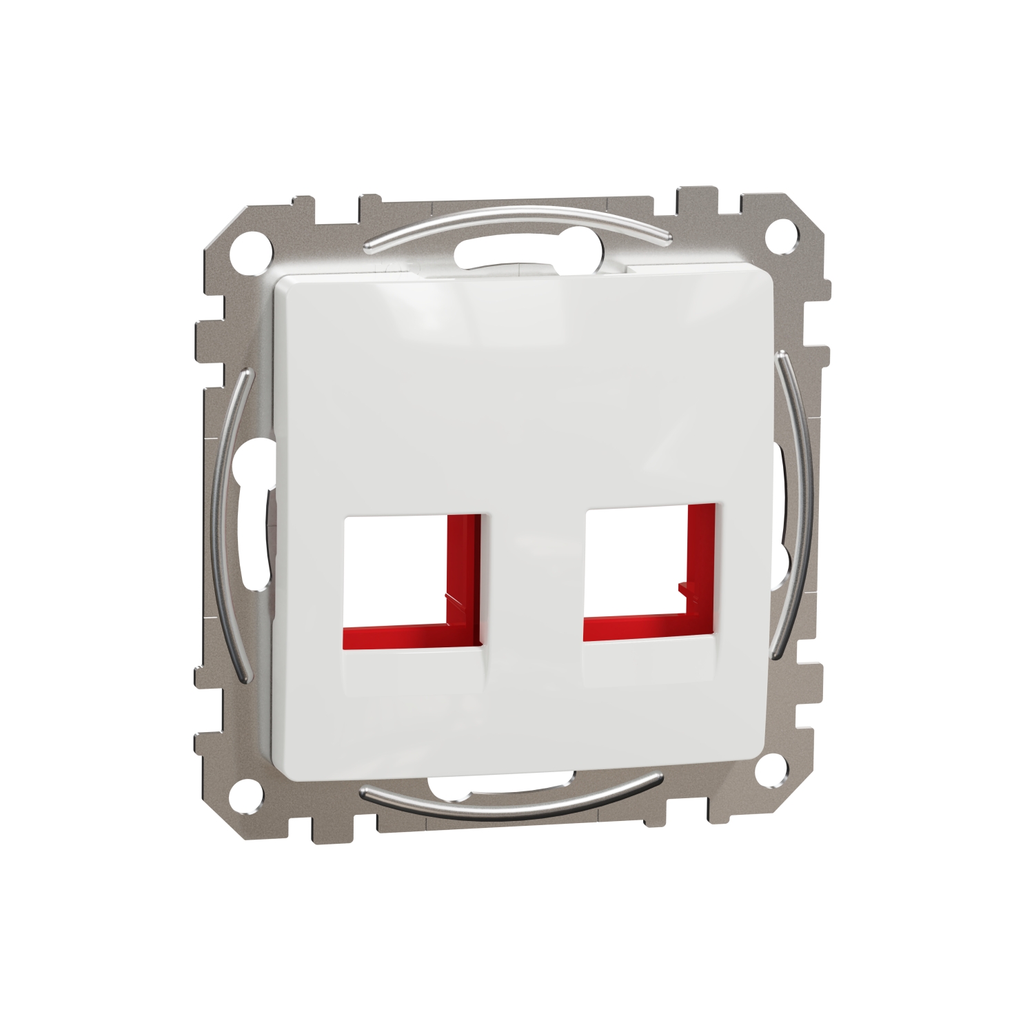 SCHNEIDER ELECTRIC SDD111441C SEDNA DESIGN & ELEMENTS, ПЛОЧА KRONE CAT5E 6 UTP, БЯЛ