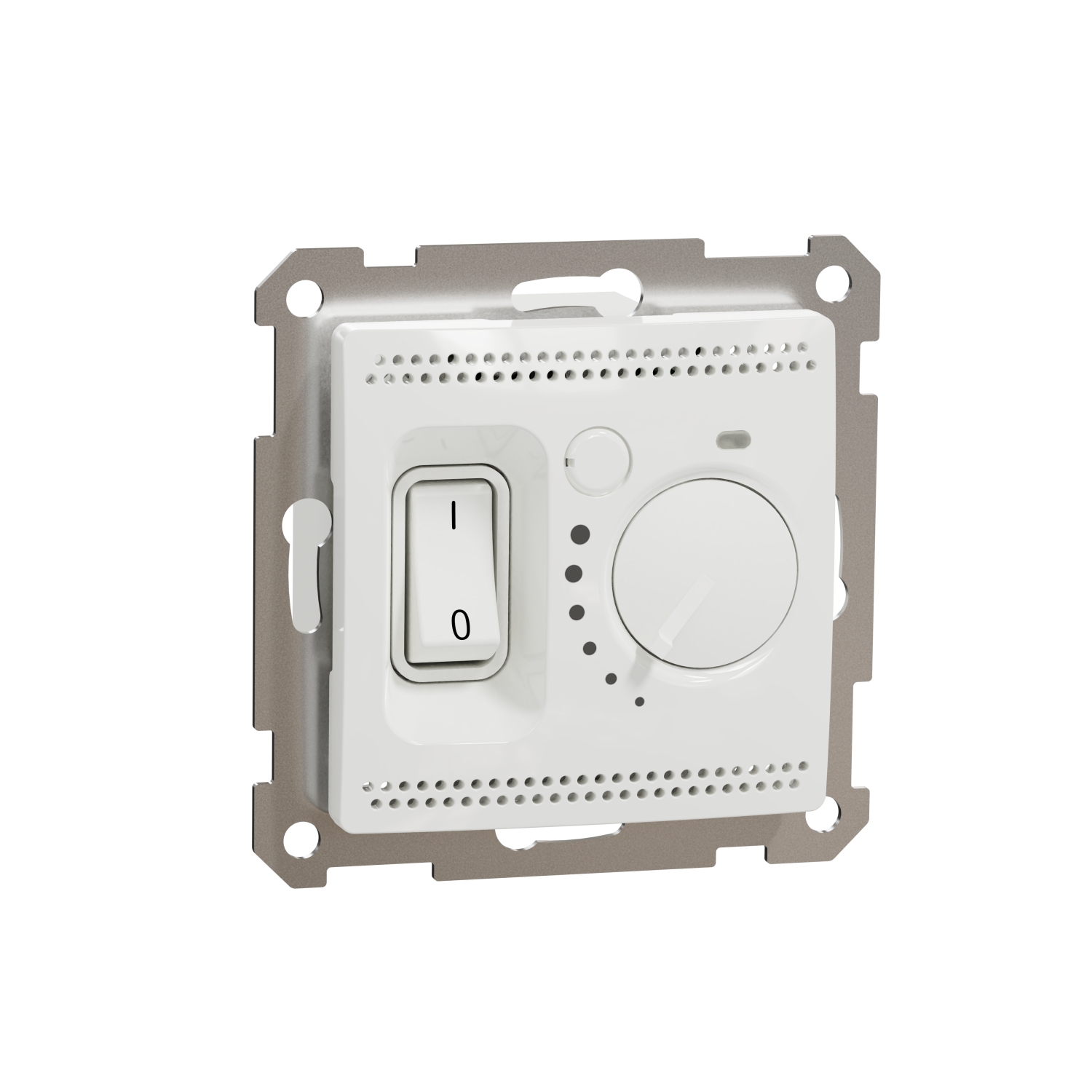 SCHNEIDER ELECTRIC SDD111506 СТАЕН ТЕРМОСТАТ, SEDNA DESIGN & ELEMENTS, 16A, БЯЛ