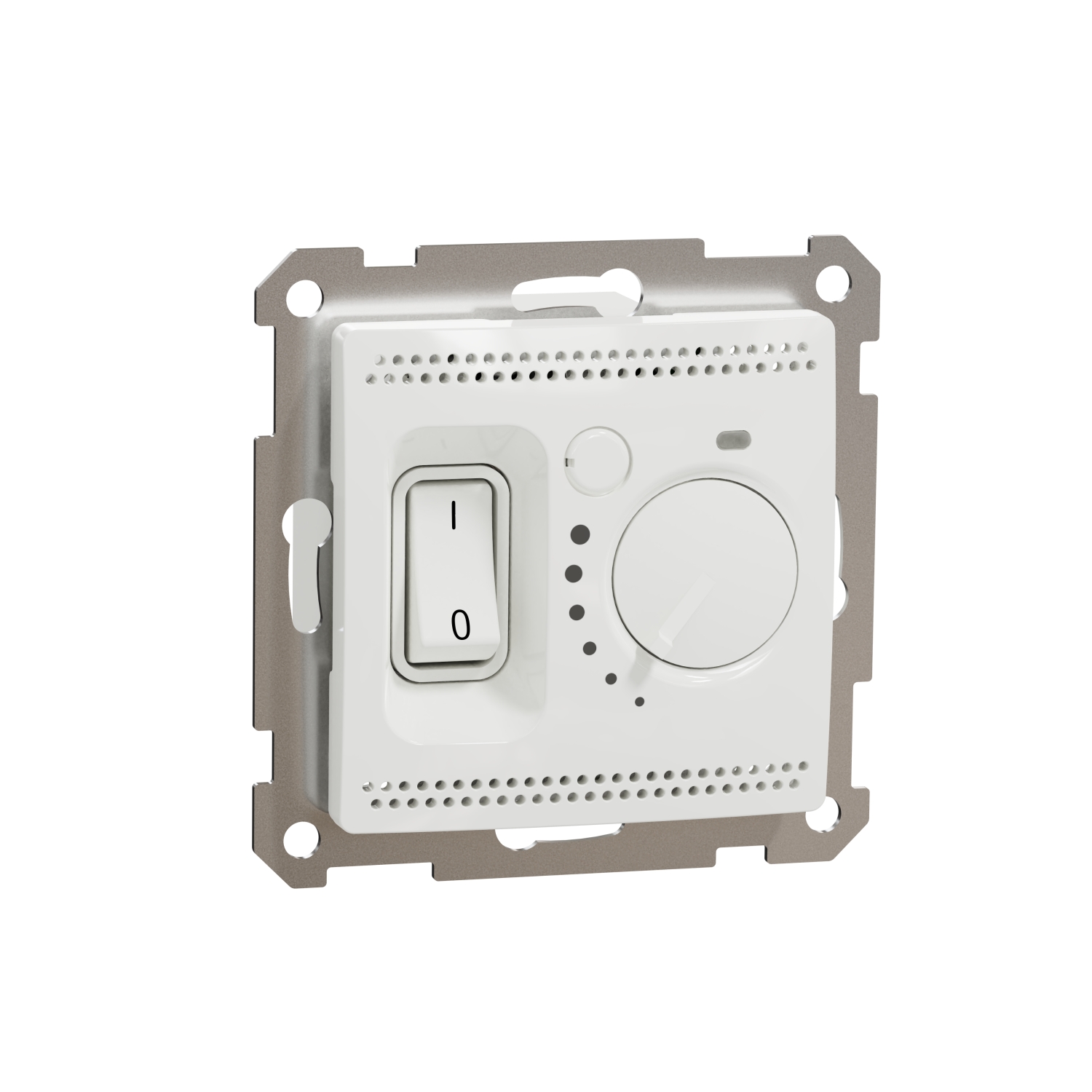SCHNEIDER ELECTRIC SDD111507 ПОДОВ ТЕРМОСТАТ, SEDNA DESIGN & ELEMENTS, 16A, БЯЛ