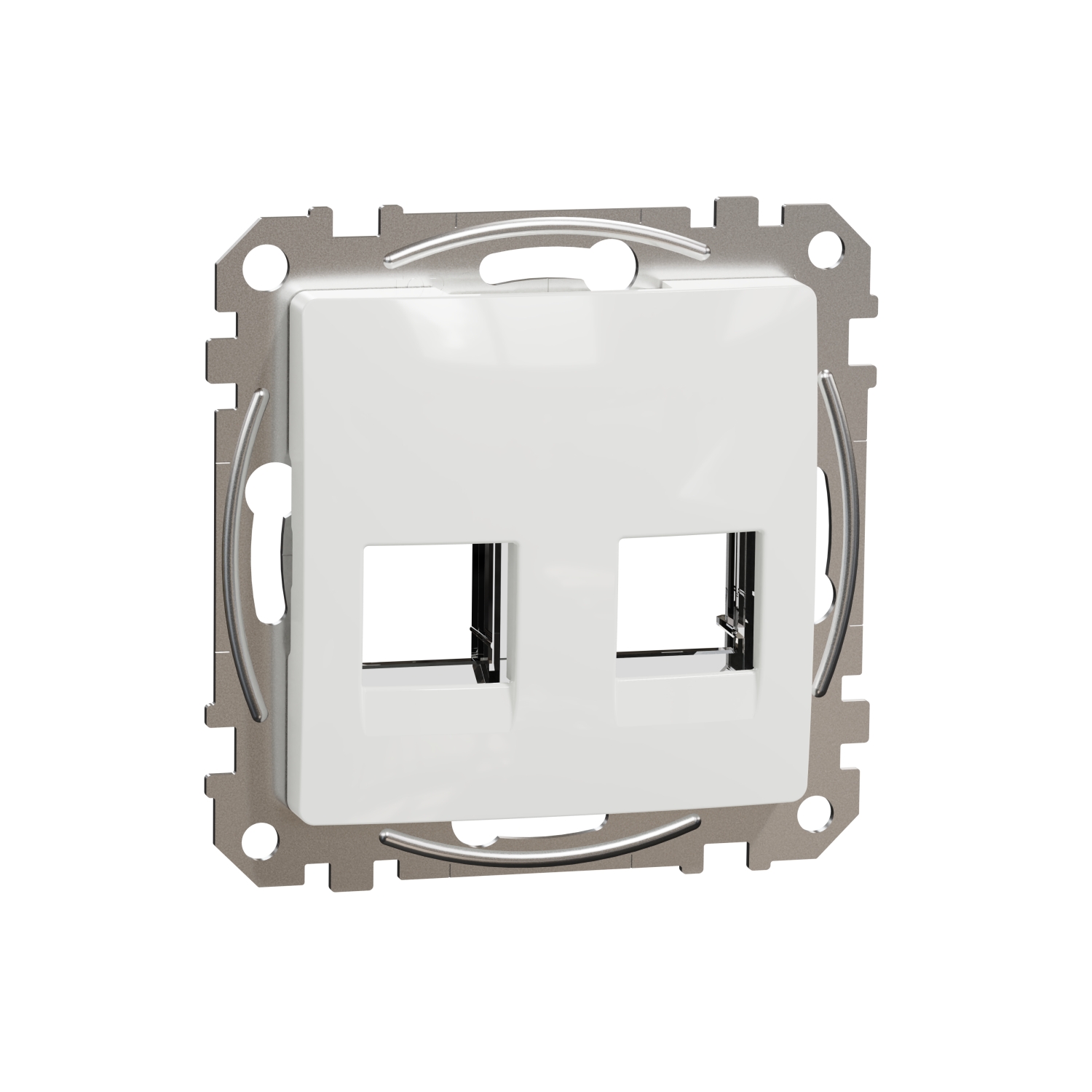 SCHNEIDER ELECTRIC SDD111442C SEDNA DESIGN & ELEMENTS, ПЛОЧА RDM CAT5E 6 UTP, БЯЛ