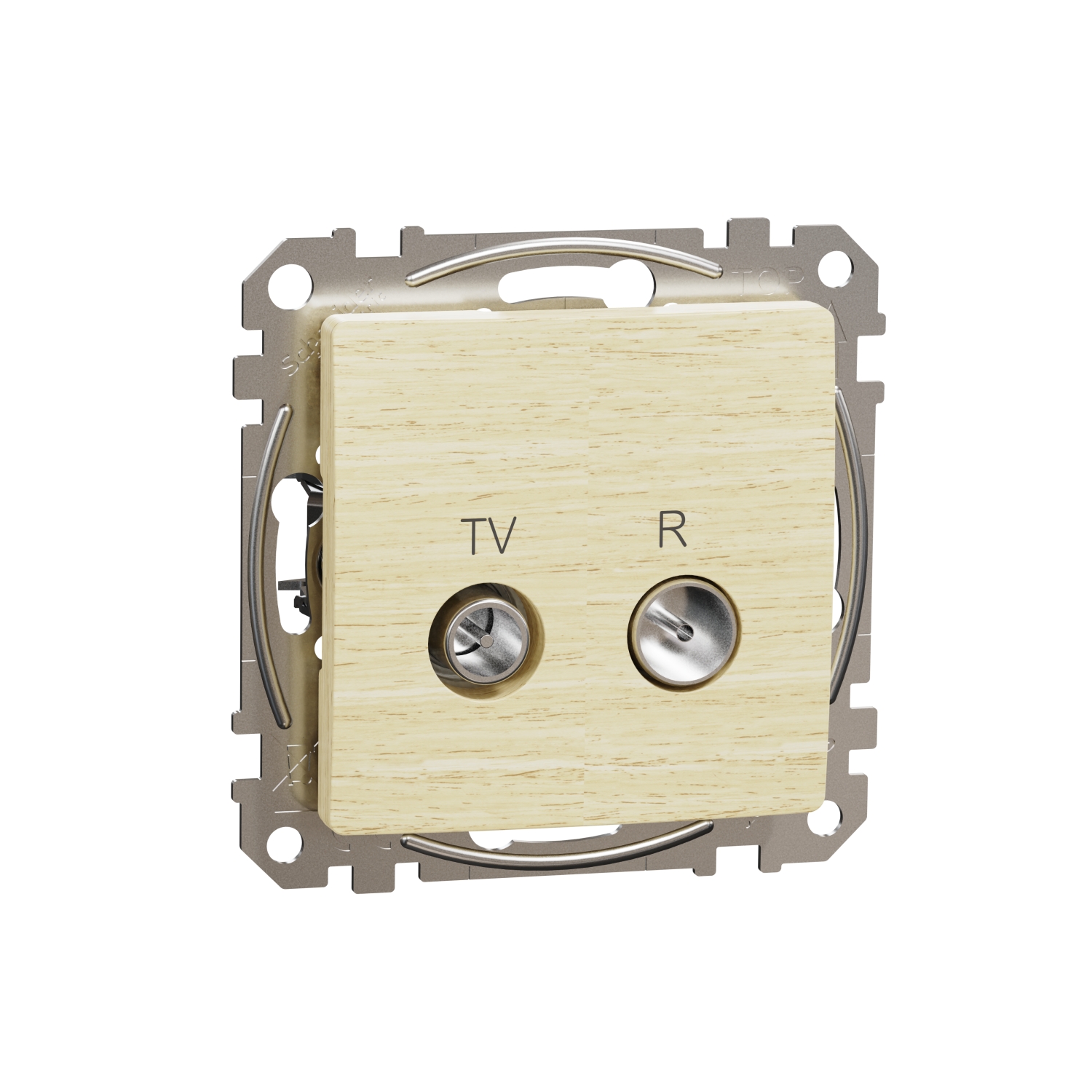 SCHNEIDER ELECTRIC SDD180471R TV/R КОНЕКТОР 4DB, SEDNA, БРЕЗА