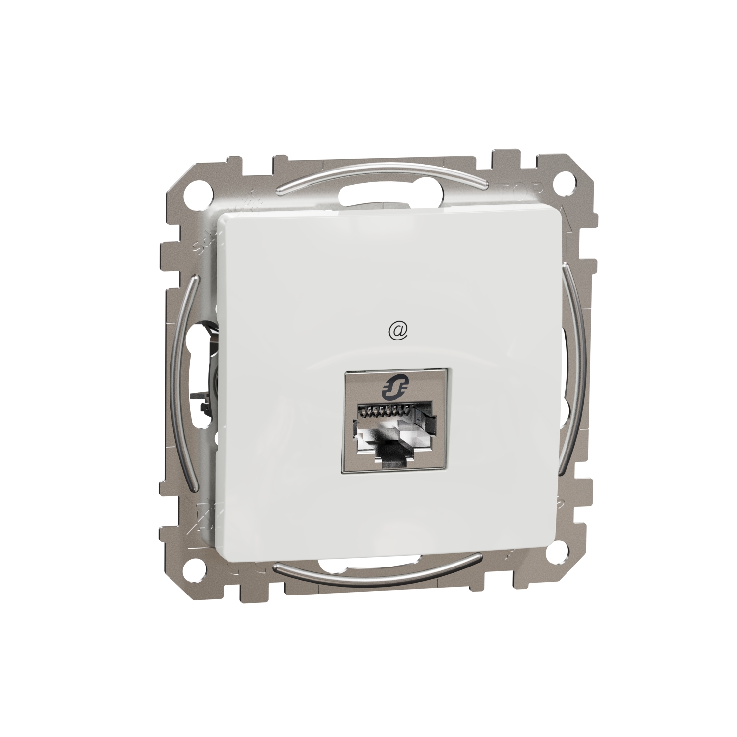 SCHNEIDER ELECTRIC SDD111451S ИЗХОД ЗА ДАННИ CAT 5E STP, SEDNA, RJ45, БЯЛ