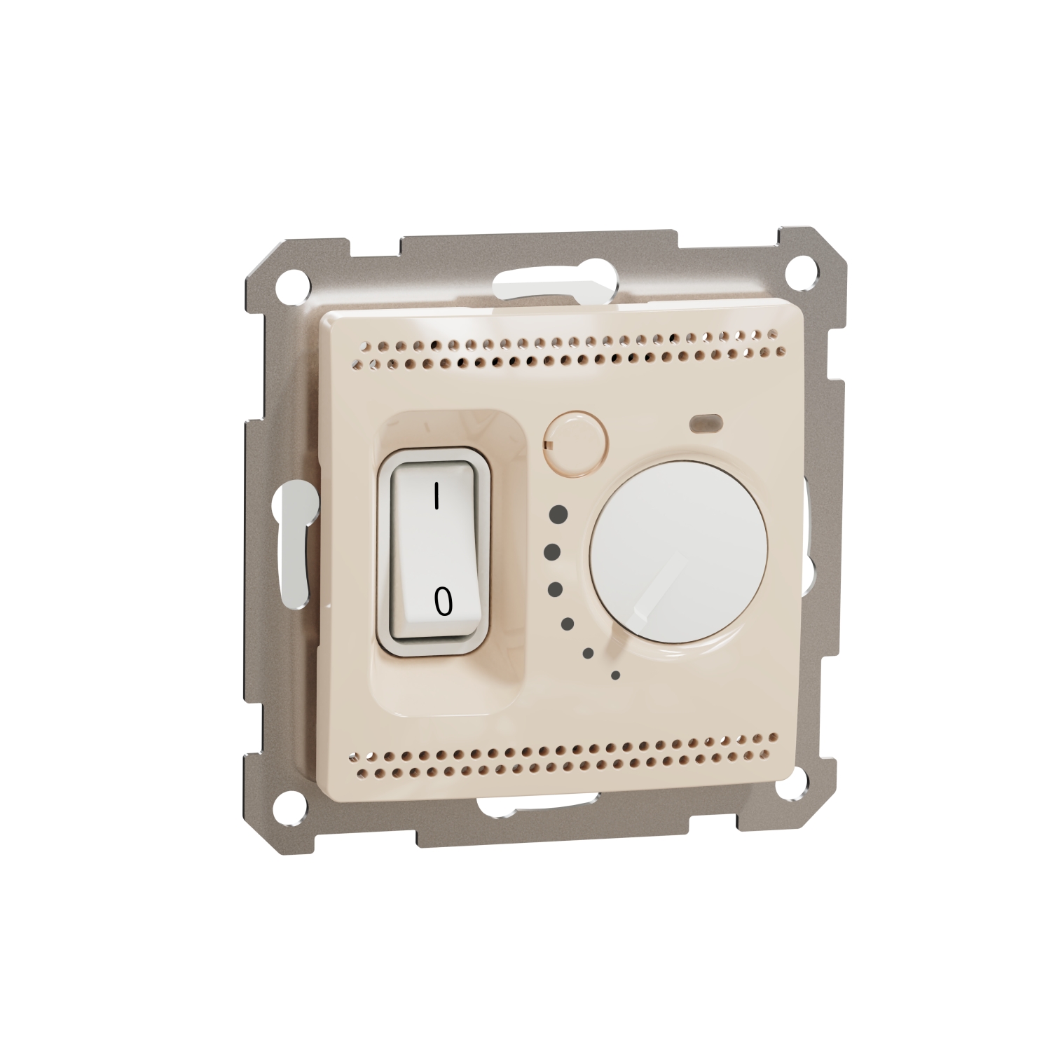 SCHNEIDER ELECTRIC SDD112506 СТАЕН ТЕРМОСТАТ, SEDNA DESIGN & ELEMENTS, 16A, КРЕМ