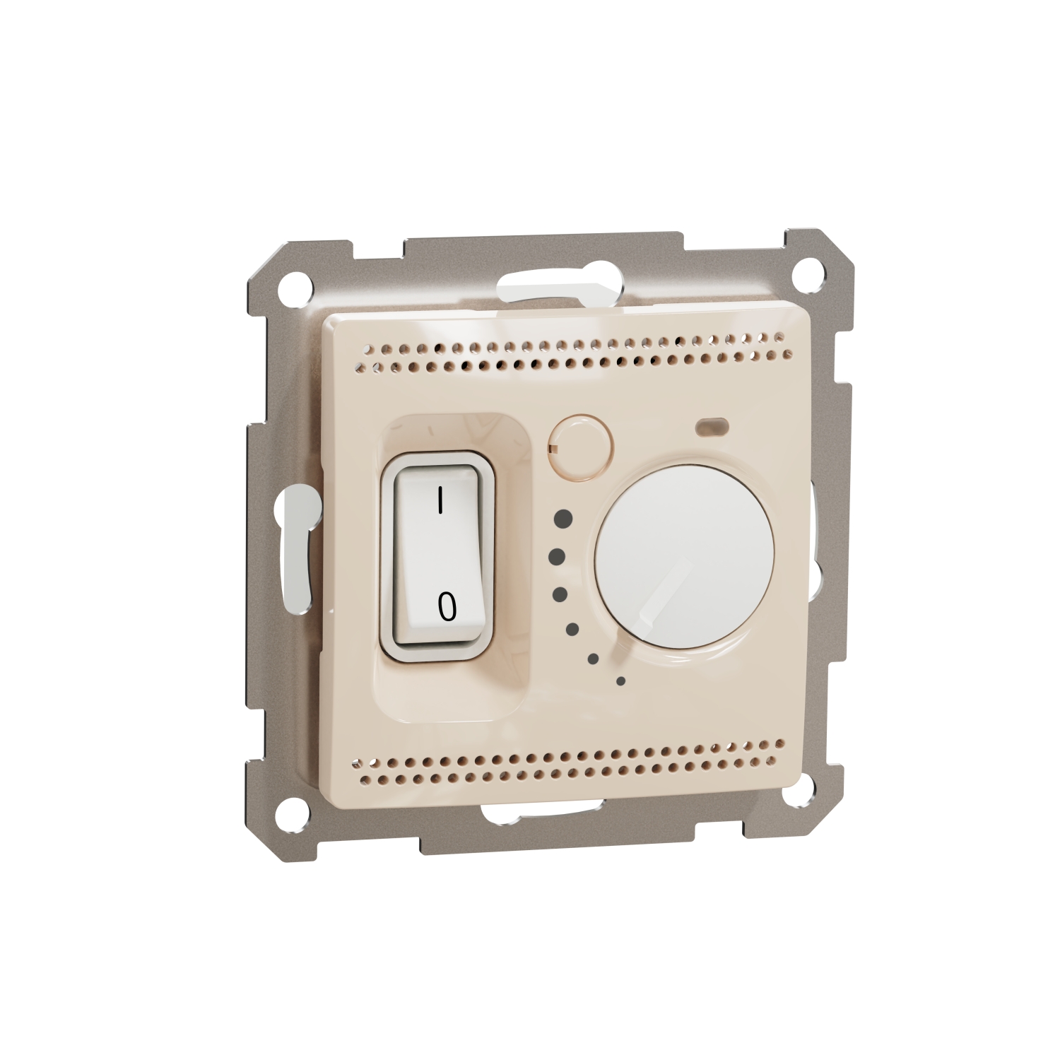 SCHNEIDER ELECTRIC SDD112507 ПОДОВ ТЕРМОСТАТ, SEDNA DESIGN & ELEMENTS, 16A, КРЕМ