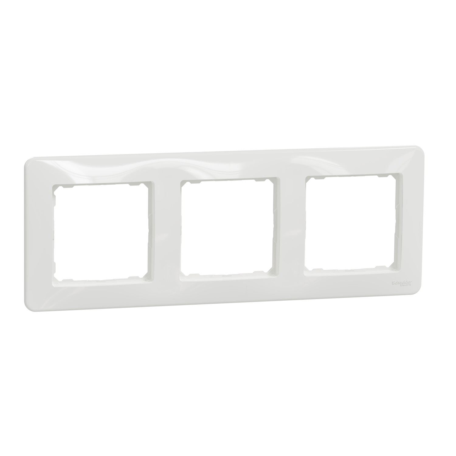 SCHNEIDER ELECTRIC SDD311803 SEDNA DESIGN & ELEMENTS, РАМКА 3 МОДУЛА, БЯЛ
