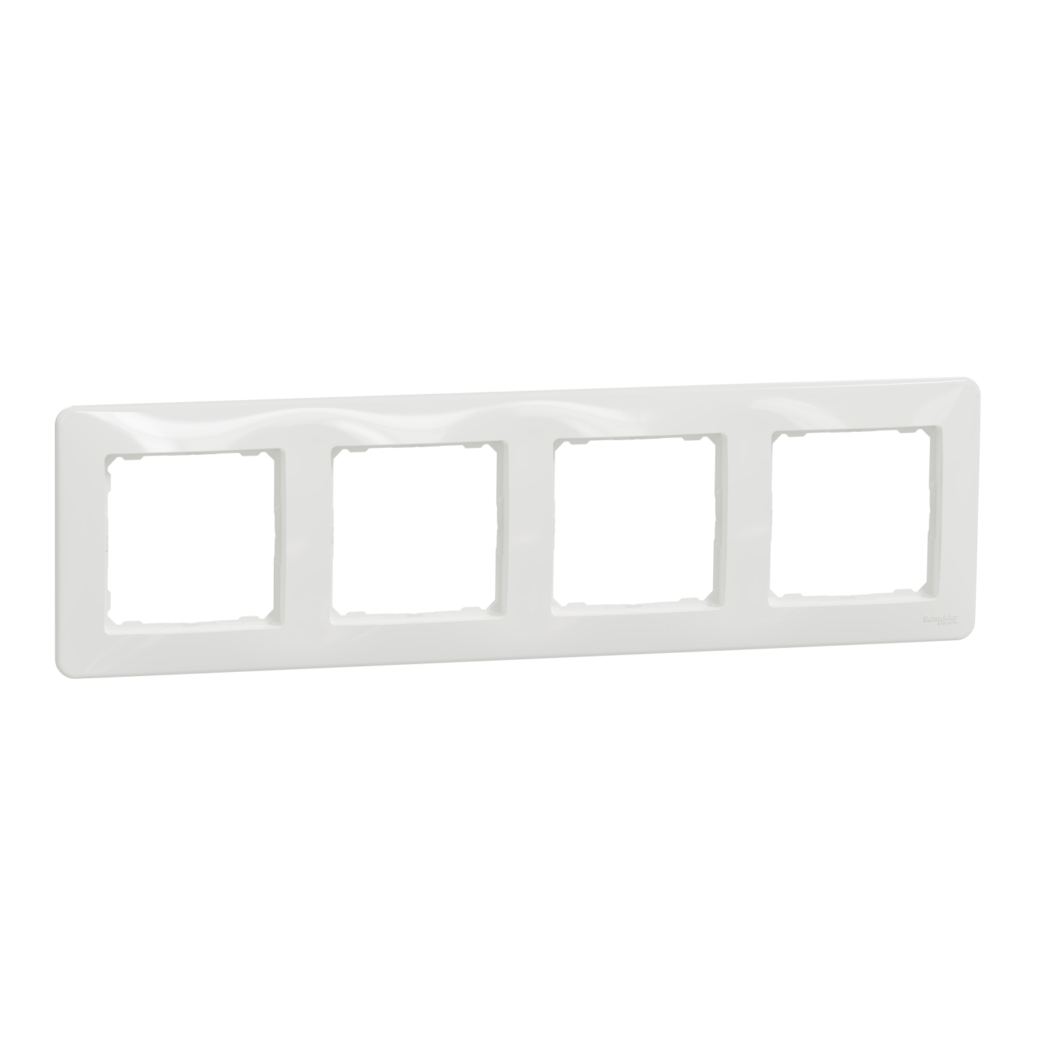 SCHNEIDER ELECTRIC SDD311804 SEDNA DESIGN & ELEMENTS, РАМКА 4 МОДУЛА, БЯЛ