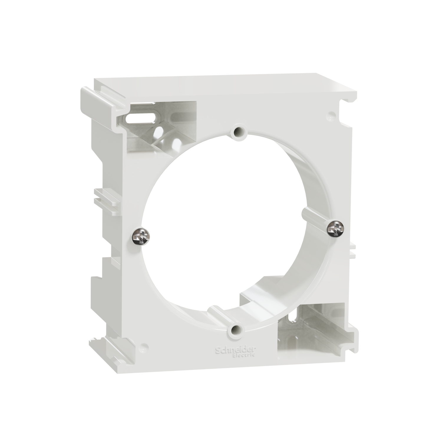 SCHNEIDER ELECTRIC SDD111902 SEDNA DESIGN & ELEMENTS, РАЗШИРИТЕЛНА КУТИЯ ЗА ОТКРИТ МОНТАЖ, БЯЛ