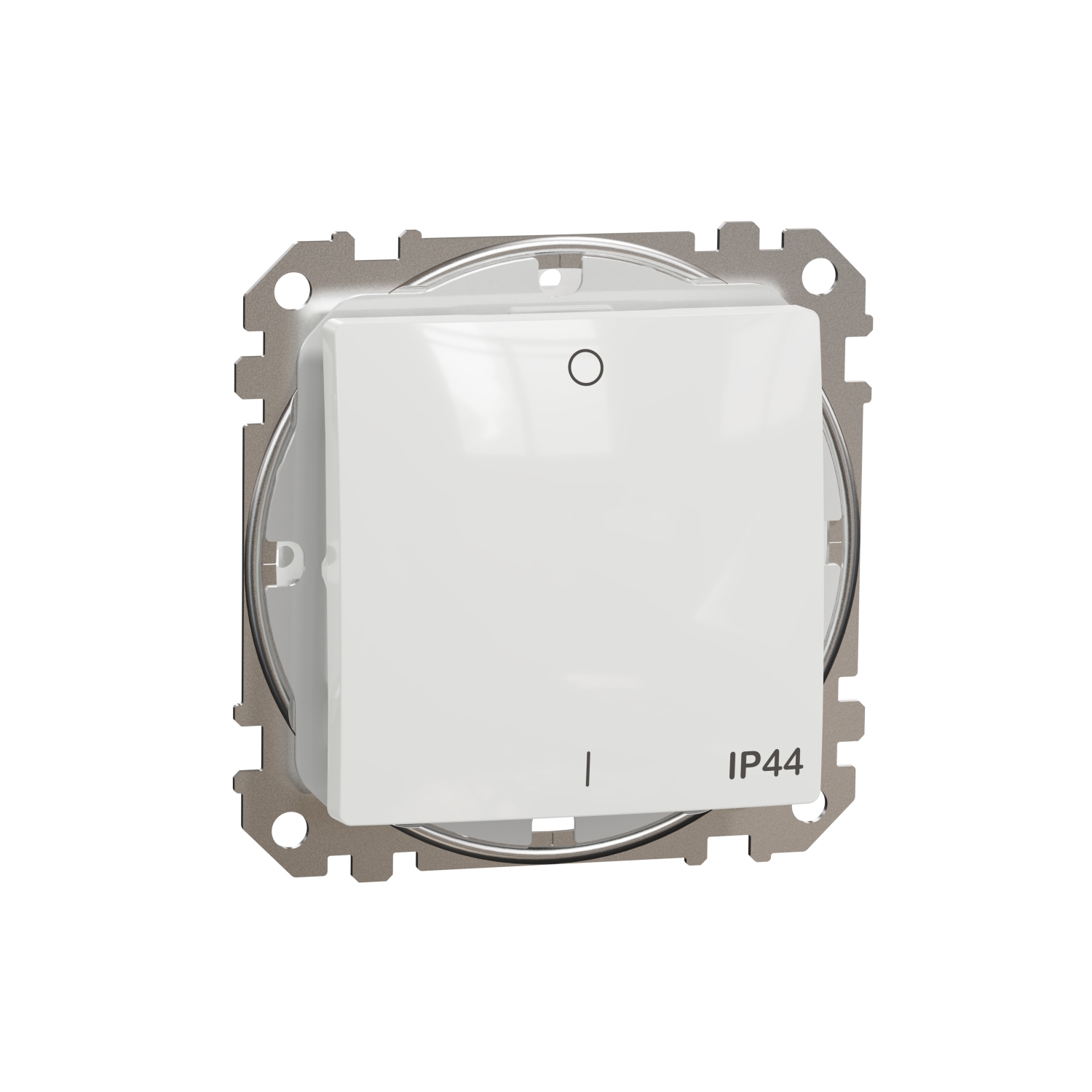 SCHNEIDER ELECTRIC SDD211102 SEDNA DESIGN & ELEMENTS, ДВУПОЛЮСЕН КЛЮЧ 10AX, БЯЛ