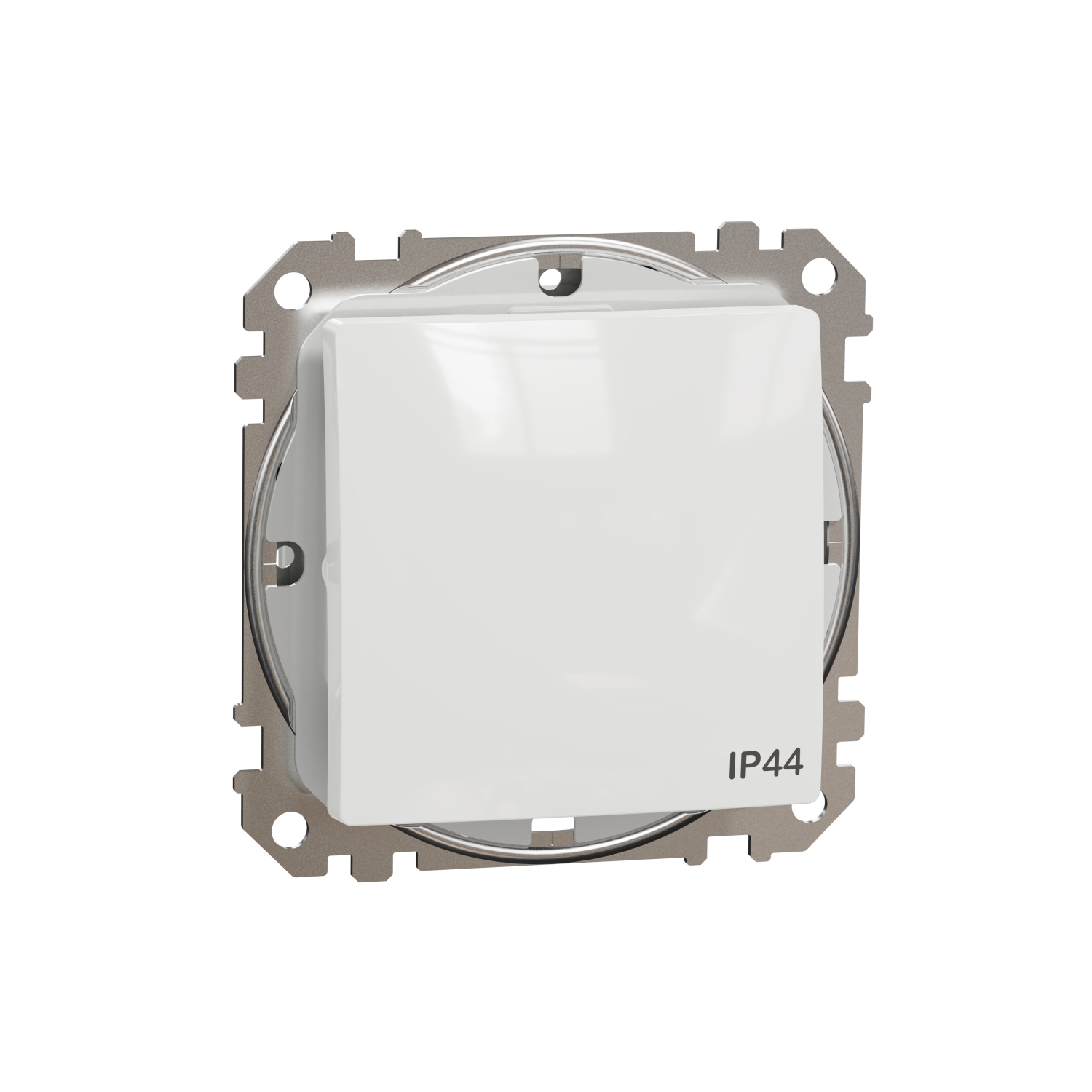 SCHNEIDER ELECTRIC SDD211106 SEDNA DESIGN & ELEMENTS, ДВУПОСОЧЕН КЛЮЧ 10AX, БЯЛ