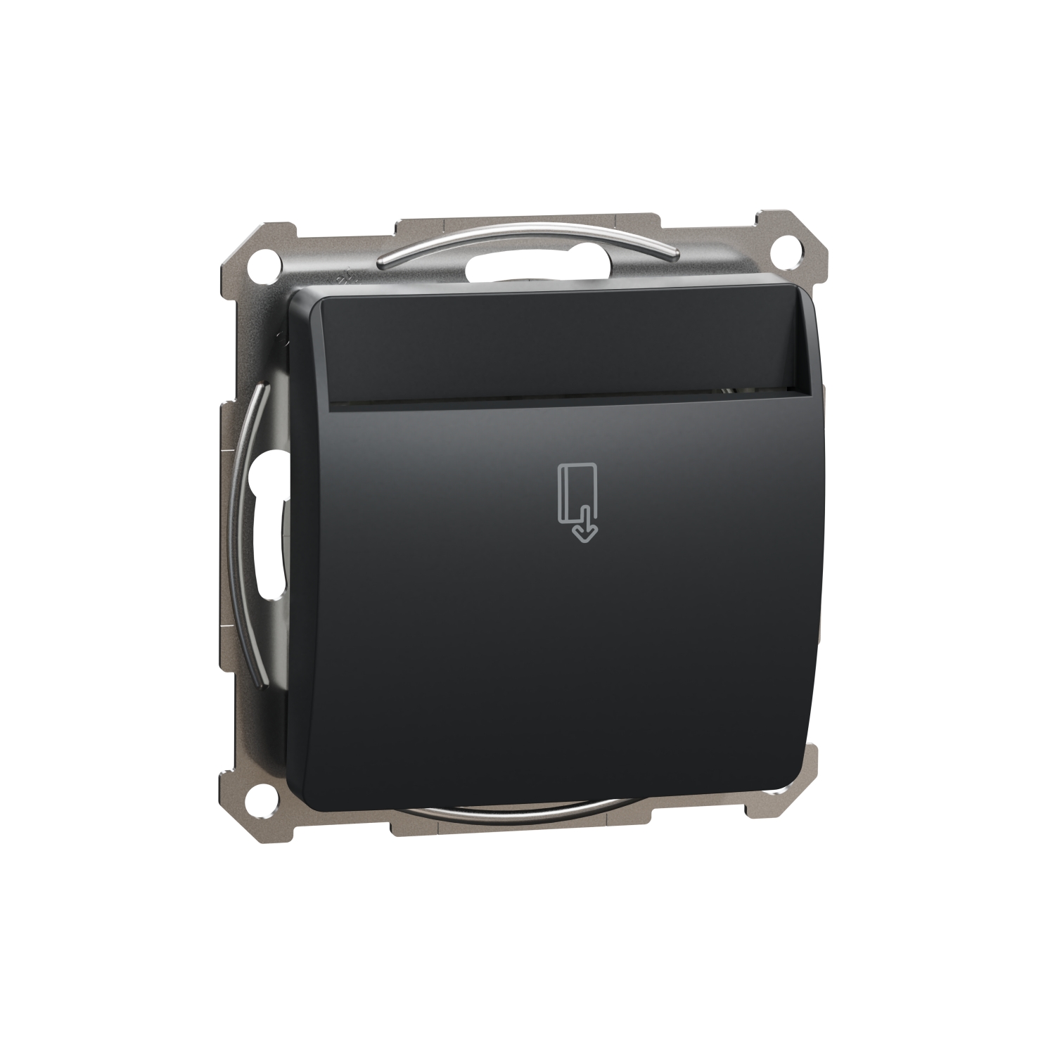 SCHNEIDER ELECTRIC SDD114121E SEDNA DESIGN & ELEMENTS, КЛЮЧ КАРТА 8A, АНТРАЦИТ