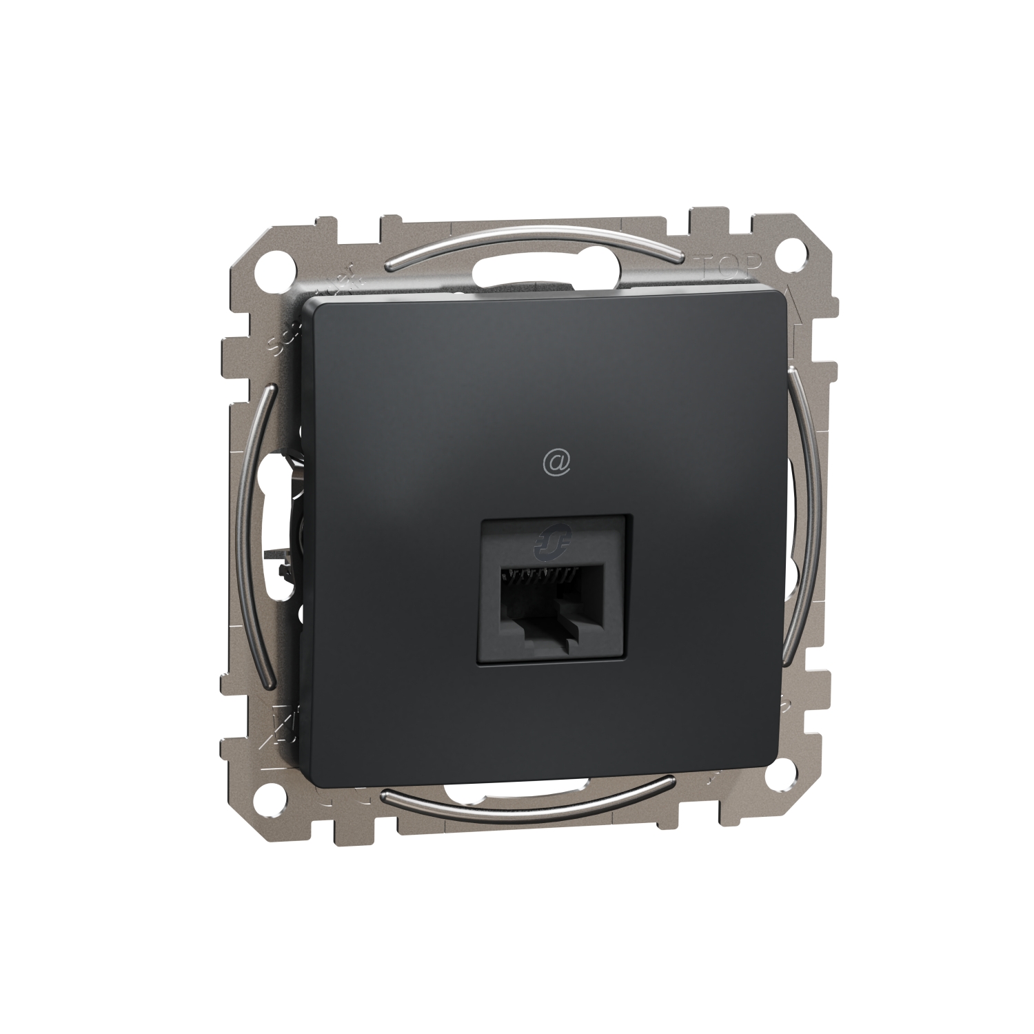 SCHNEIDER ELECTRIC SDD114451 ИЗХОД ЗА ДАННИ CAT 5E UTP, SEDNA DESIGN & ELEMENTS, RJ45, АНТРАЦИТ