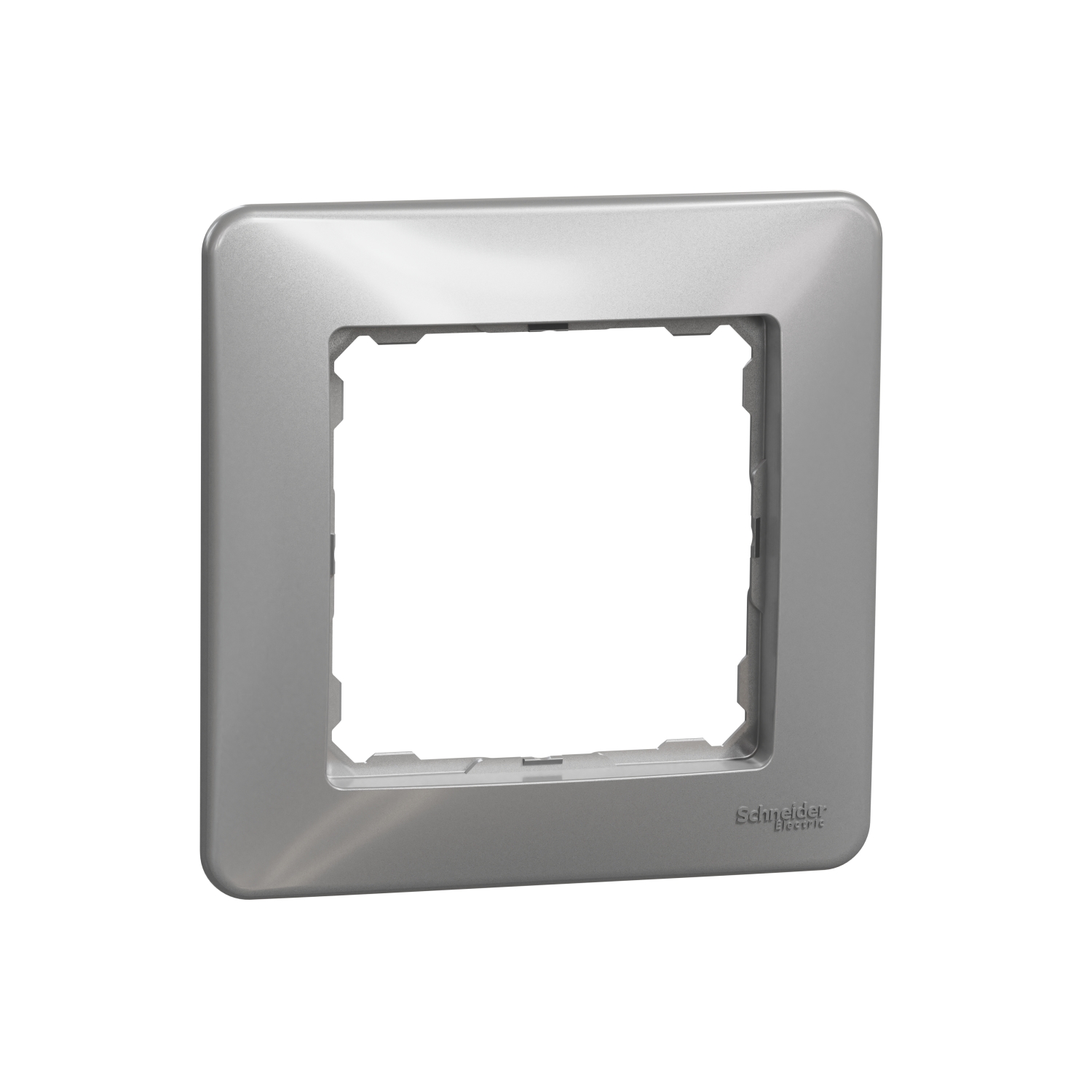 SCHNEIDER ELECTRIC SDD313801 SEDNA DESIGN & ELEMENTS, ЕДИНИЧНА ДЕКОРАТИВНА РАМКА, АЛУМИНИЙ