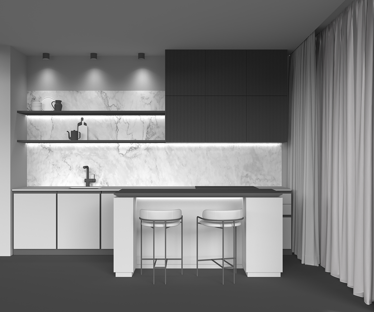 MAYTONI Ceiling lamp Alfa LED C064CL-01-15W4K-D-RD-B