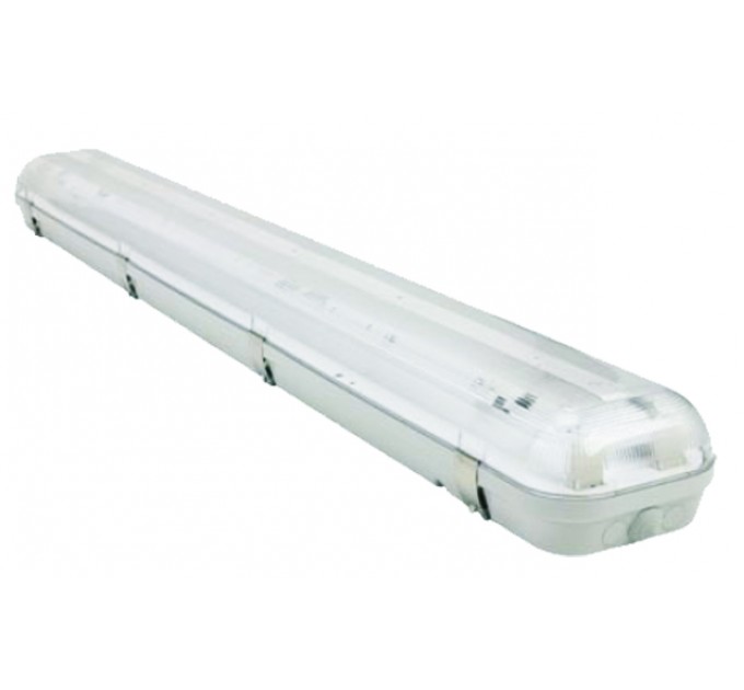 LIGHTEX ЛОТ KARINA 2X14W/865 T5 G5 IP65 PC/PS И ЕПРА REAL