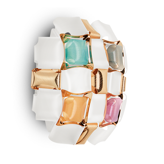 SLAMP Плафон MIDA APPLIQUE - AMBER