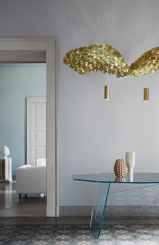 SLAMP Висящо осветително тяло NUVEM SINGLE MODULE + SPOT LIGHT (NO CANOPY) - WHITE