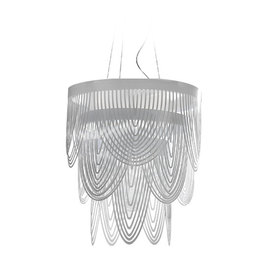 SLAMP Висящо осветително тяло CEREMONY SUSPENSION LARGE - FUME'