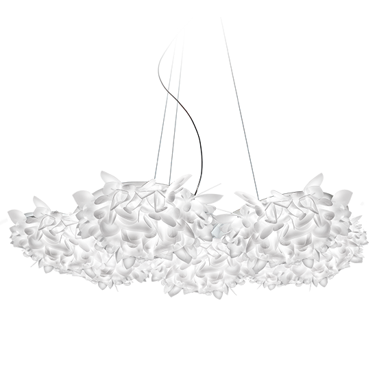 SLAMP Висящо осветително тяло ARIA TRANSPARENT LARGE