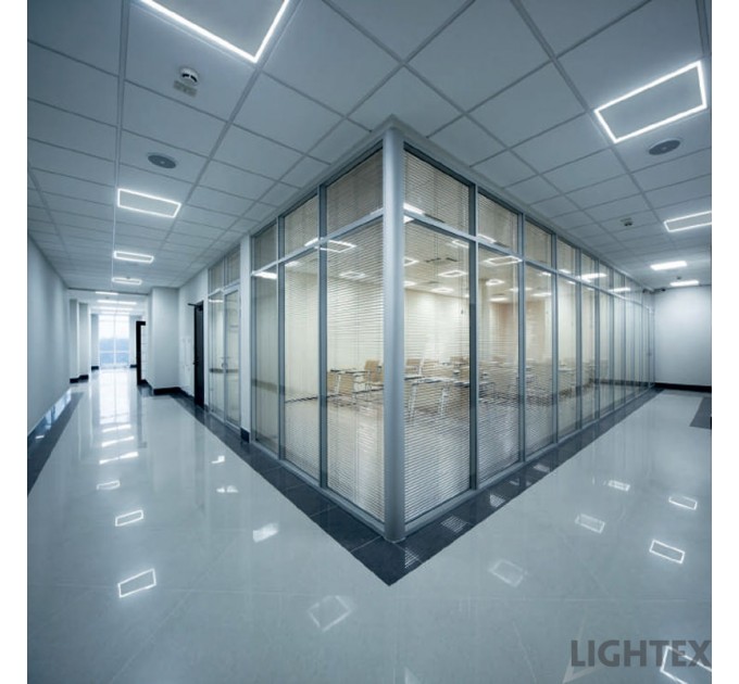 LIGHTEX LED ПАНЕЛ ЗА ВГРАЖДАНЕ/АРМСТРОНГ/ ТИП РАМКА 40W 595X595 NW 4000K 3600LM LIGHTEX