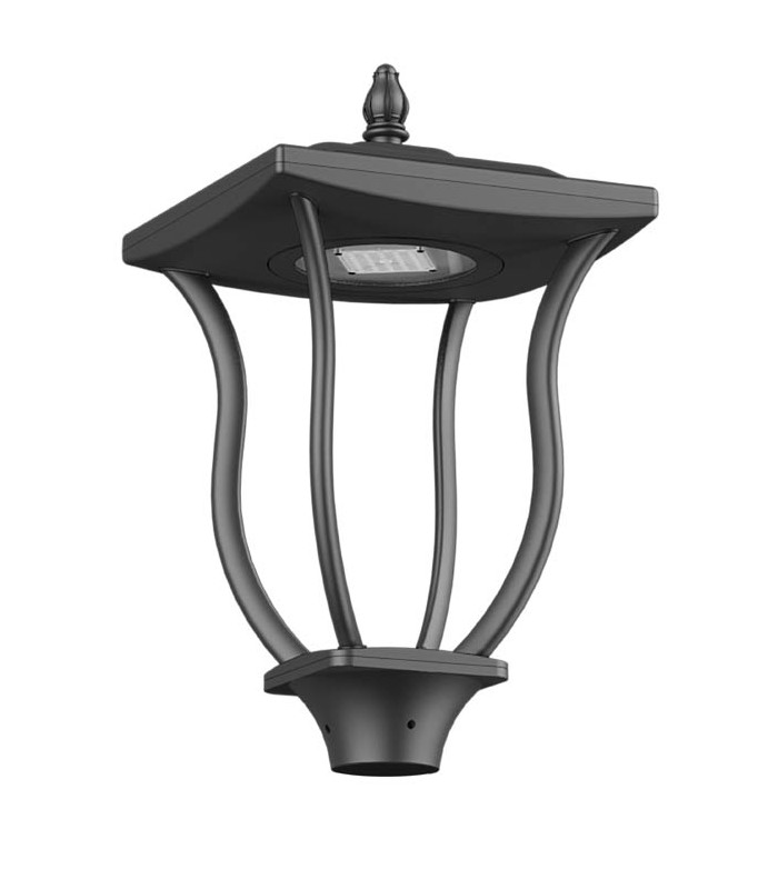 LED ПАРКОВО ОСВЕТЛЕНИЕ MER 70W 8820Lm 4000K (НЕУТРАЛНА СВЕТЛИНА) Φ105mm 400x400X700mm ENEC CERTIFIED IP66 IK08 3100940 VITO