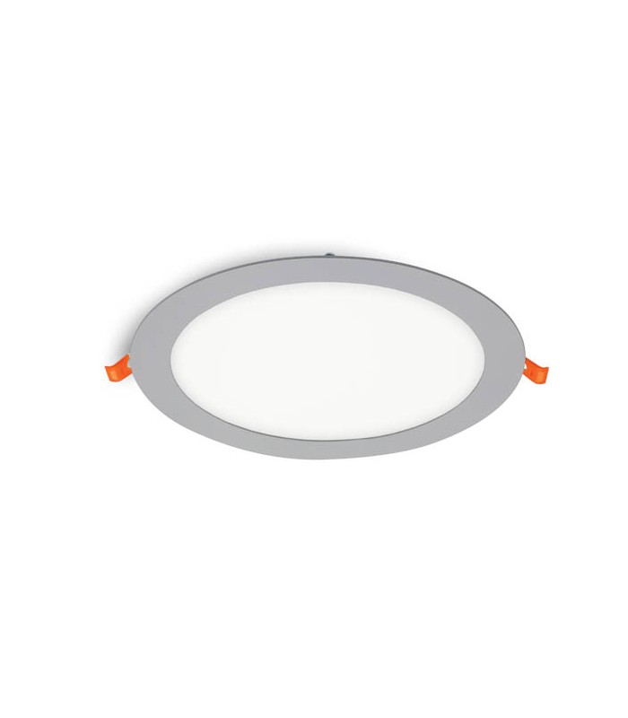 VITO LED КРЪГЪЛ ПАНЕЛ ТЪНЪК ОТКРИТ МОНТАЖ LENA-RX Φ220X20MM 18W 1710LM 4000K (НЕУТРАЛНО БЯЛО) GREY 2023989 2023981