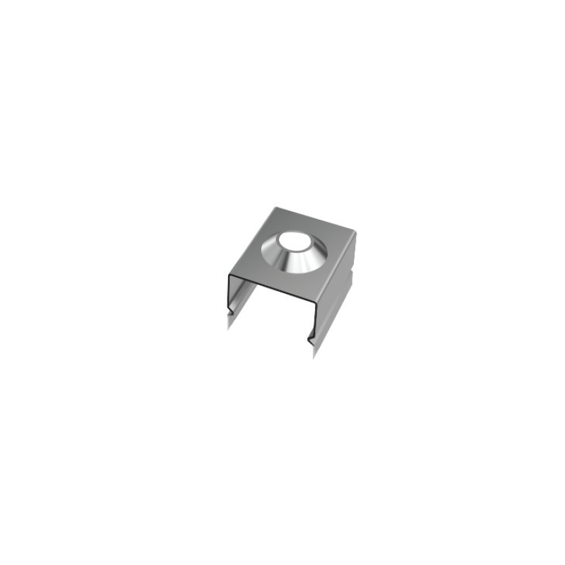 ACA LIGHTING PROFILES MC2LA101 - METAL MOUNTING CLIP FOR PROFILE P2LA & P101