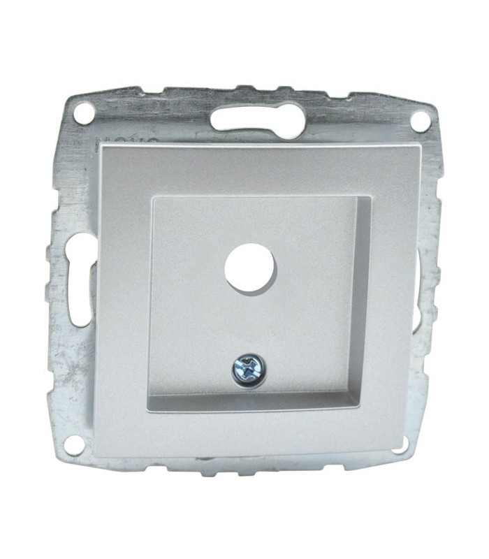 MONO DESPINA МЕХАНИЗЪМ РОЗЕТКА TV ПРАЗНА СРЕБРО