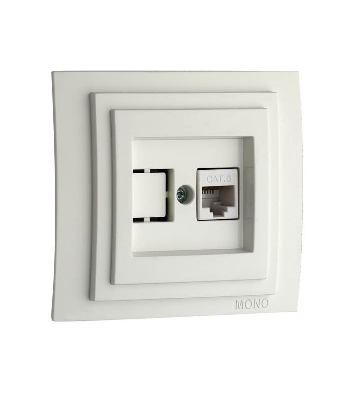 MONO LARISSA ИНТЕРНЕТ (RJ45 CAT 6) БЯЛ