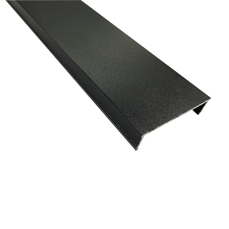 ACA LIGHTING PROFILES MP240 - METAL BLACK COVER FOR ALUMINUM PROFILE P240 2.5m/pc