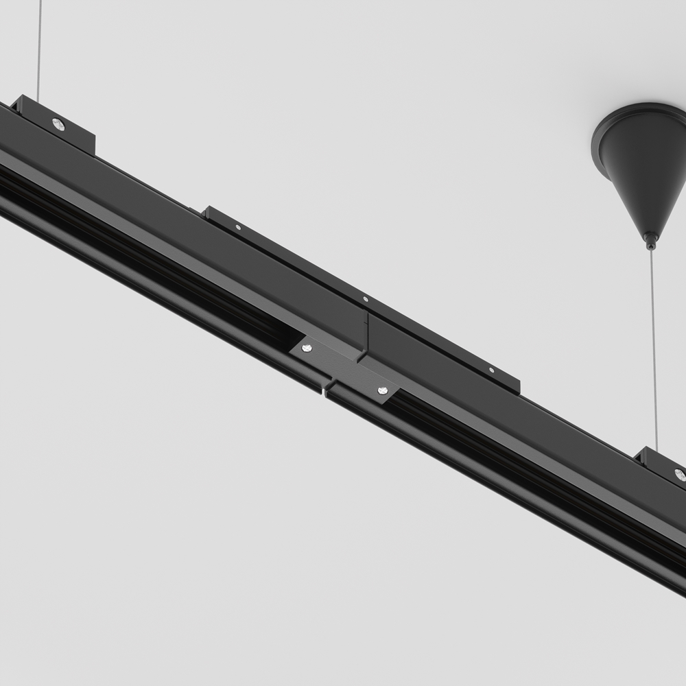 MAYTONI TRA005TL-31B АКСЕСОАР ЗА РЕЛСОВА СИСТЕМА 3 ФАЗНА РЕЛСОВА СИСТЕМА ЧЕРЕН