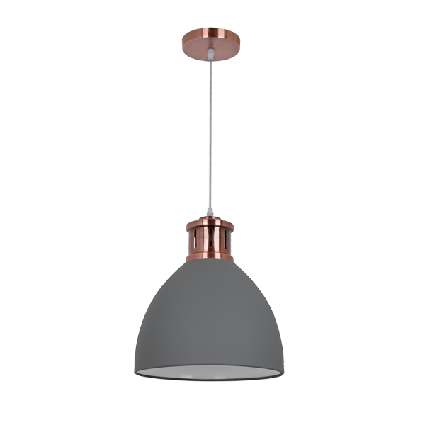 ELMARK 955JASON1/GR JASON ПЕНДЕЛ 1XE27 СИВ D300mm