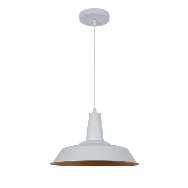 ELMARK 955MATT1/WH MATT ПЕНДЕЛ 1XE27 БЯЛ D360mm